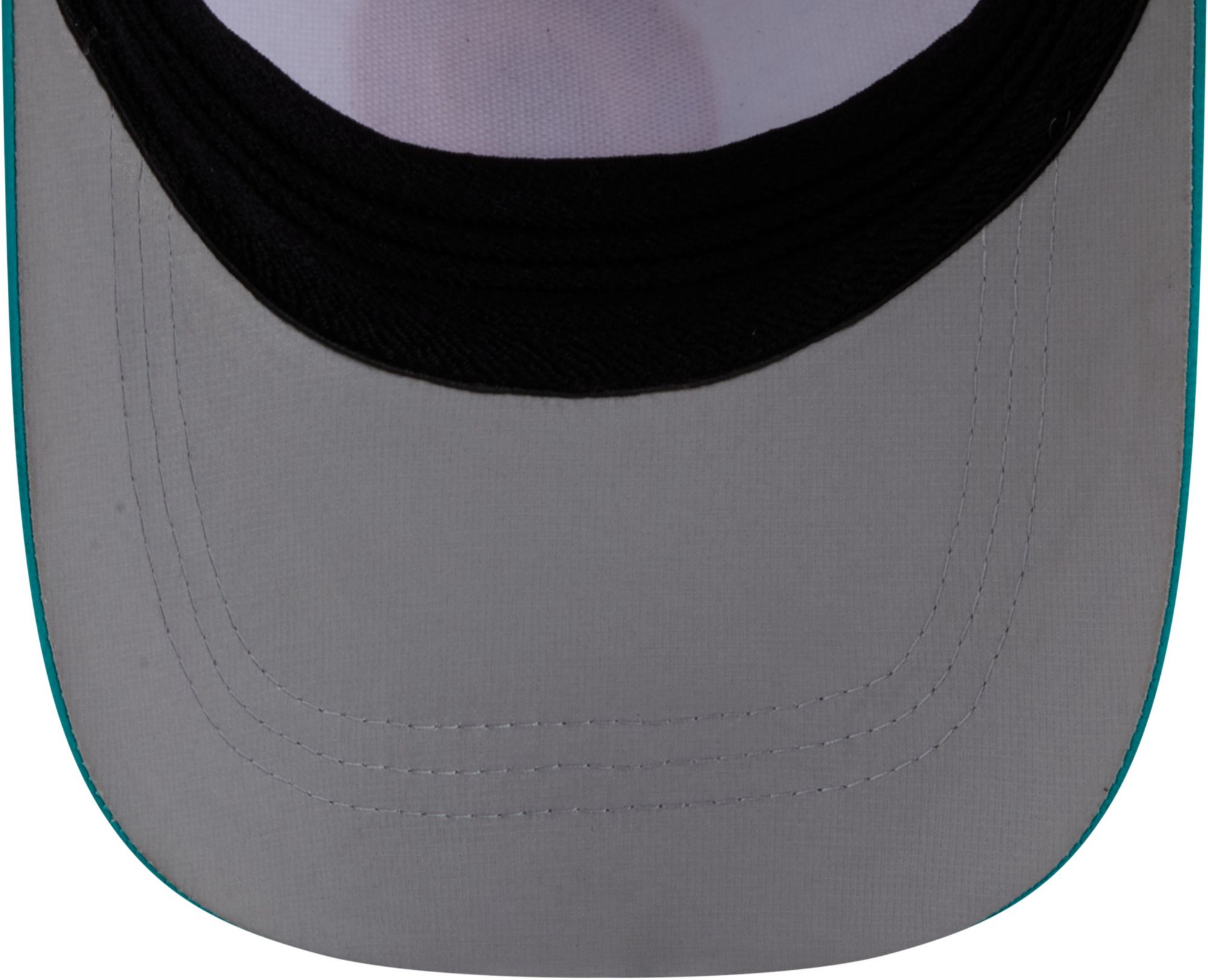 New Era Adult Miami Dolphins White A-Frame Patch 39Thirty Stretch Fit Hat product image