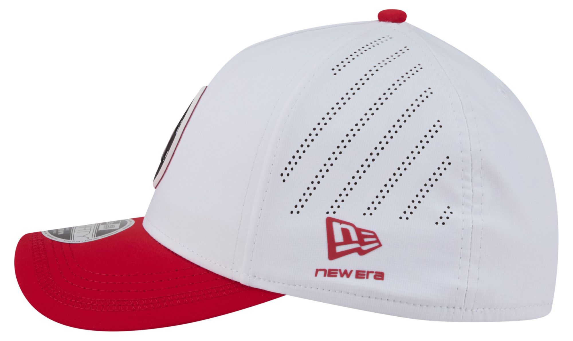 New Era Adult Tampa Bay Buccaneers White A-Frame Patch 39Thirty Stretch Fit Hat product image