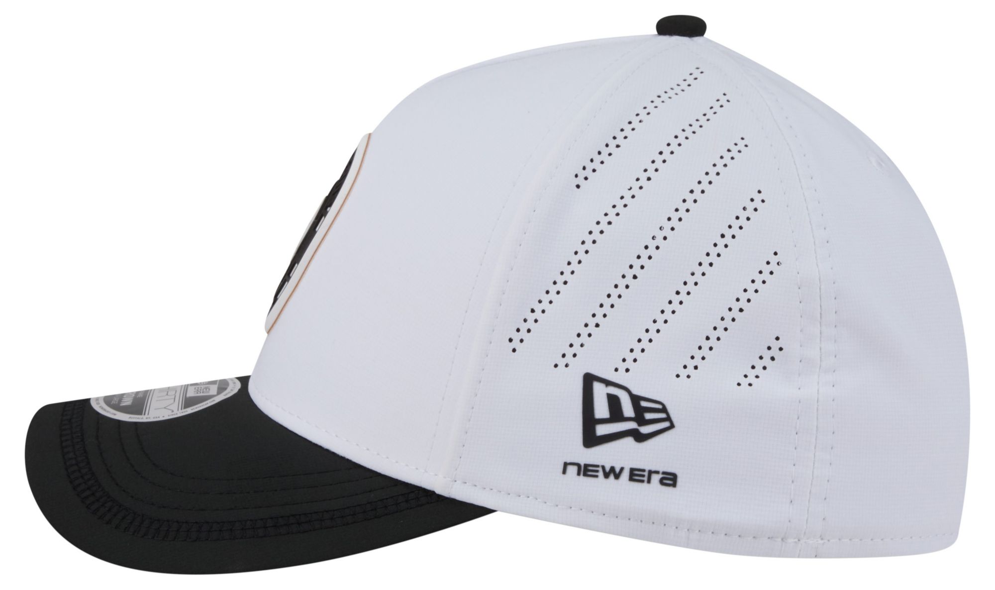 New Era Adult New Orleans Saints White A-Frame Patch 39Thirty Stretch Fit Hat product image