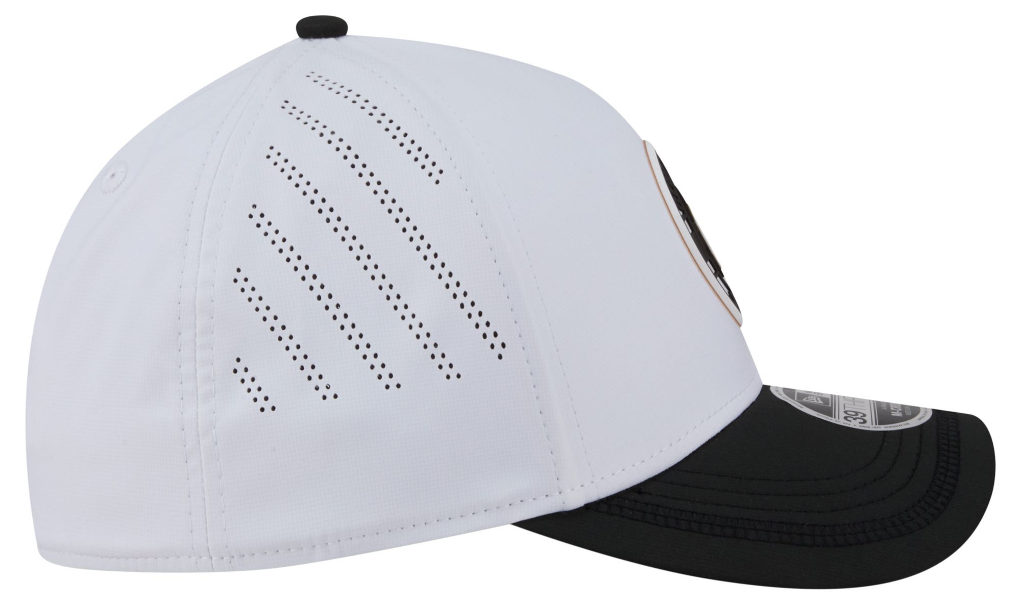 New Era Adult New Orleans Saints White A-Frame Patch 39Thirty Stretch Fit Hat product image