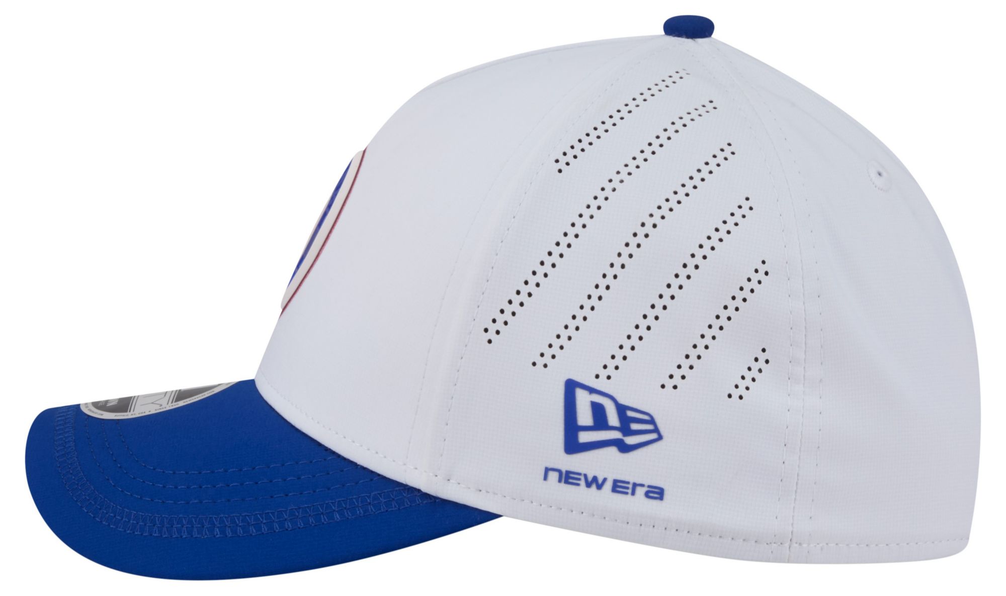 New Era Adult New York Giants White A-Frame Patch 39Thirty Stretch Fit Hat product image