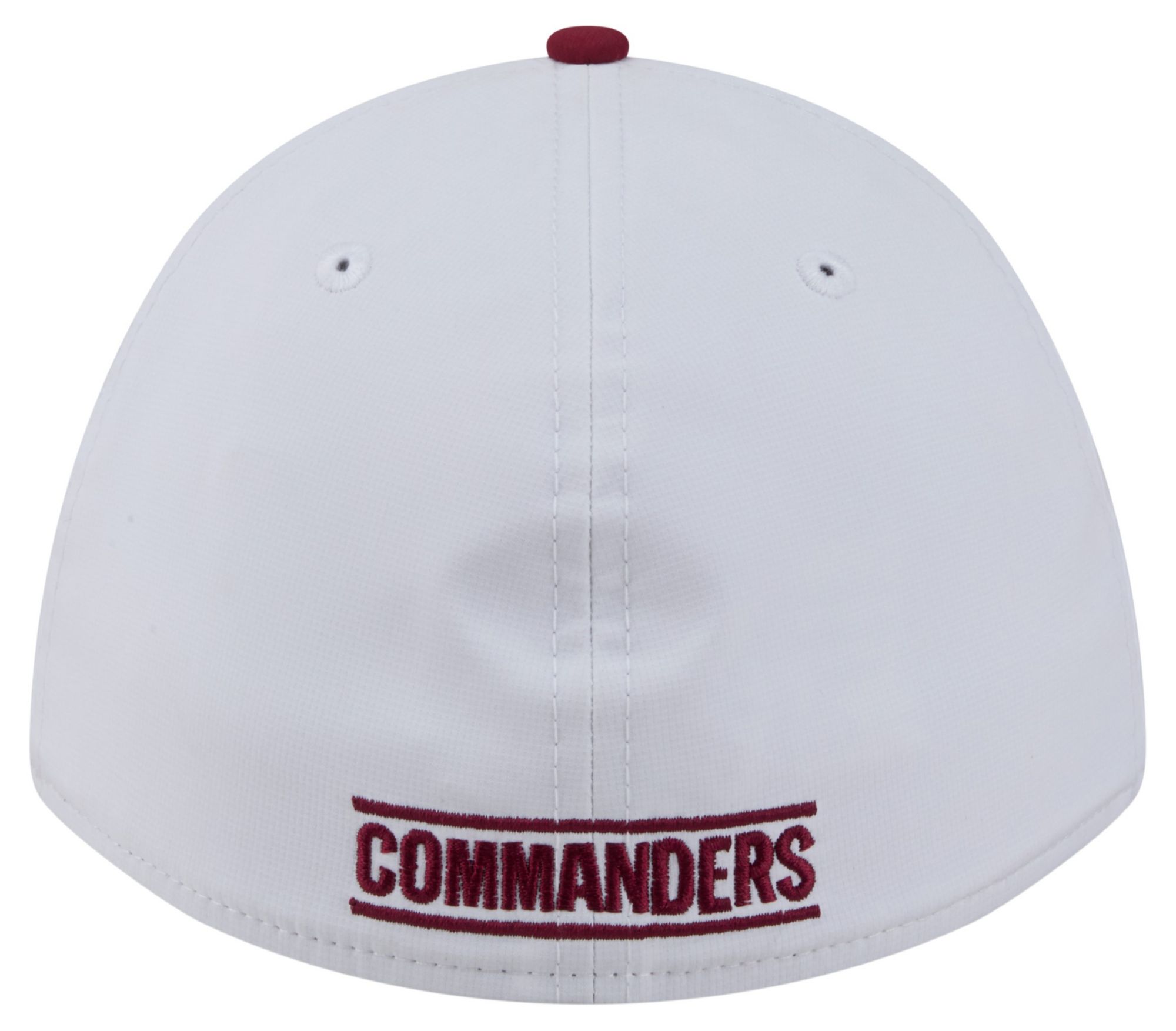 New Era Adult Washington Commanders White A-Frame Patch 39Thirty Stretch Fit Hat product image