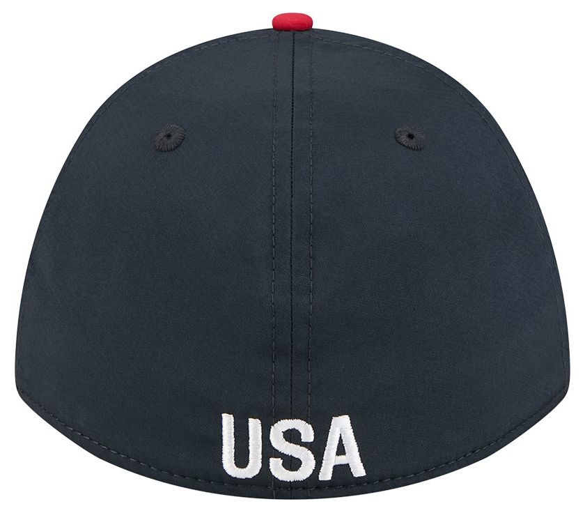New Era Adult USMNT Navy 39Thirty Rope Stretch Fit Adjustable Hat product image