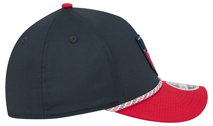 New Era Adult USMNT Navy 39Thirty Rope Stretch Fit Adjustable Hat product image