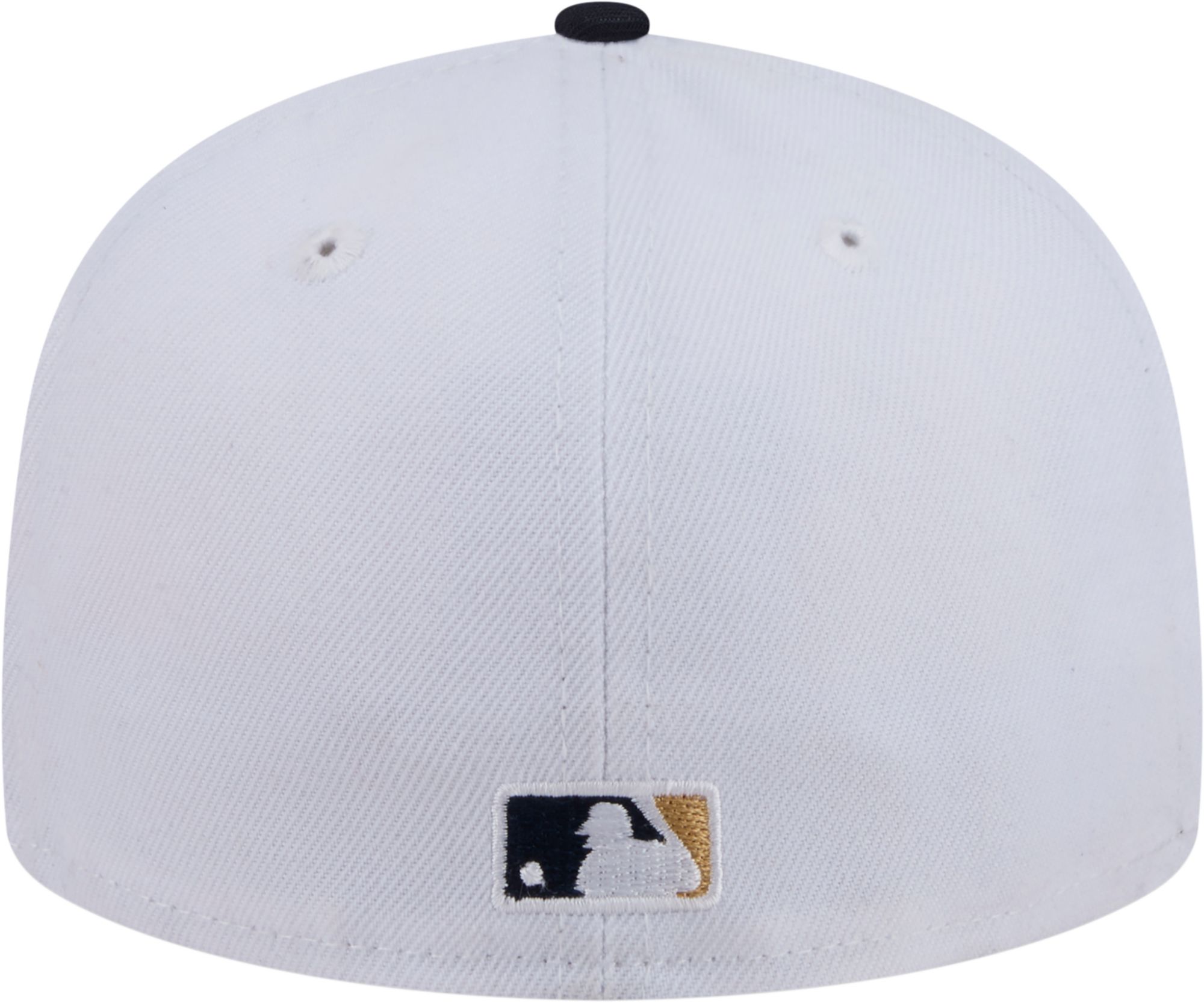 New Era Adult Detroit Tigers White 59Fifty Scripted Fitted Hat product image