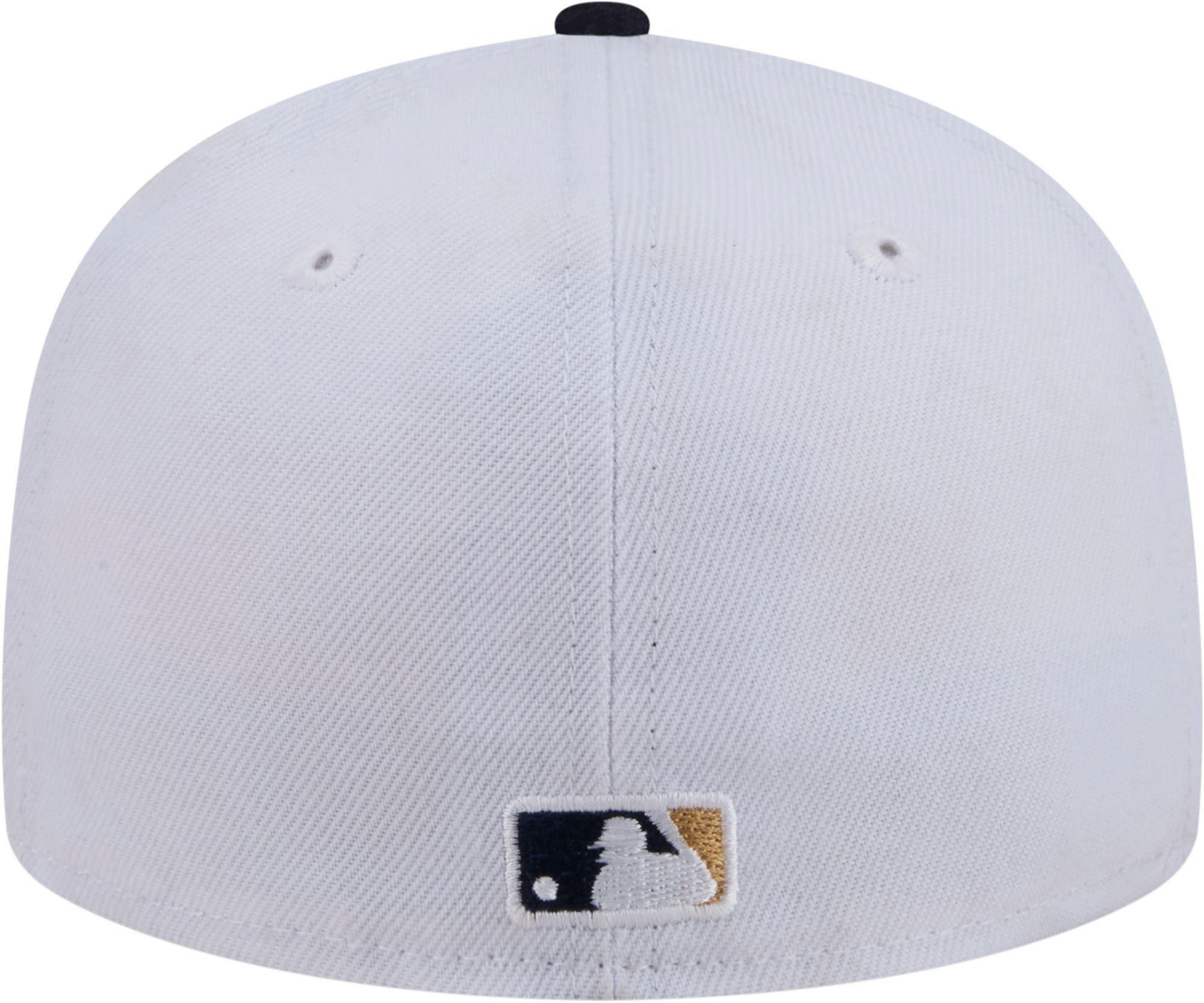 New Era Adult Boston Red Sox White 59Fifty Scripted Fitted Hat product image