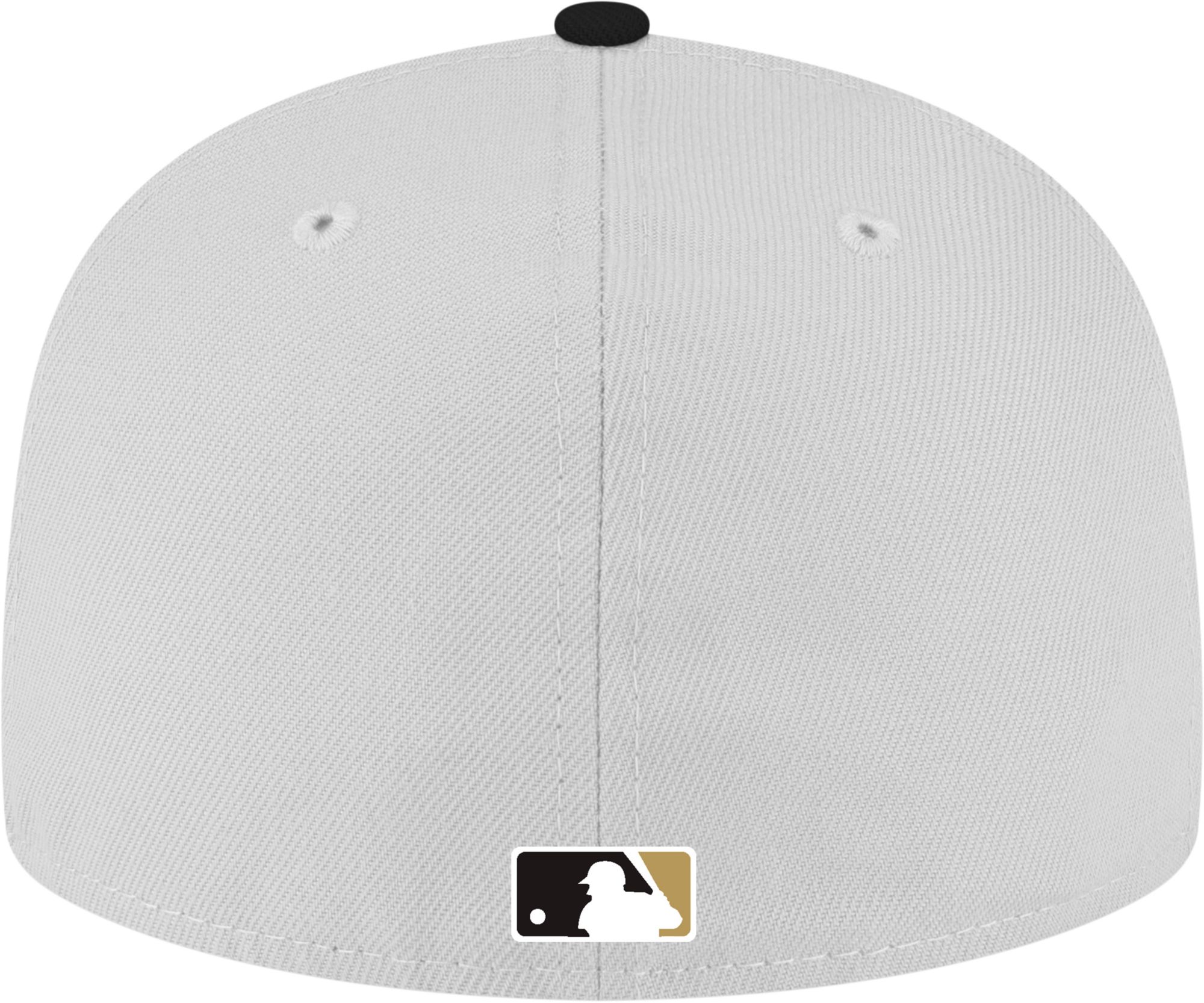 New Era Adult Baltimore Orioles White 59Fifty Scripted Fitted Hat product image