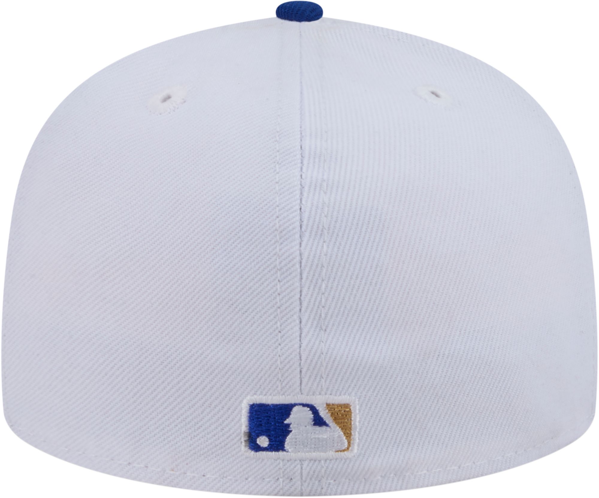 New Era Adult New York Mets White 59Fifty Scripted Fitted Hat product image