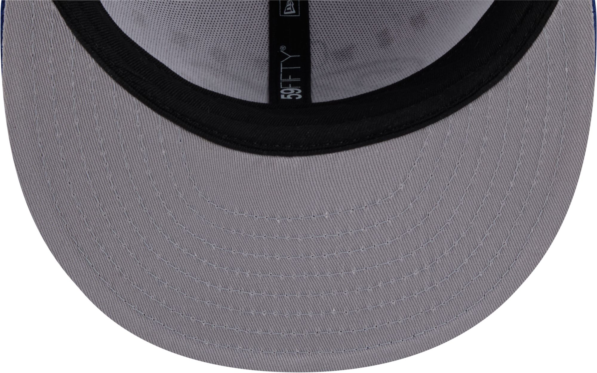 New Era Adult New York Mets White 59Fifty Scripted Fitted Hat product image