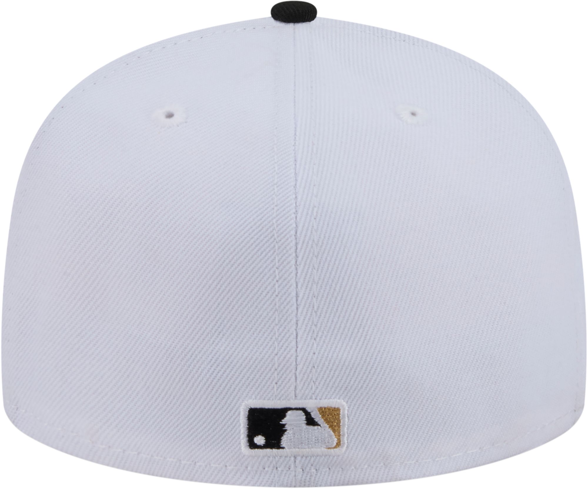 New Era Adult Pittsburgh Pirates White 59Fifty Scripted Fitted Hat product image