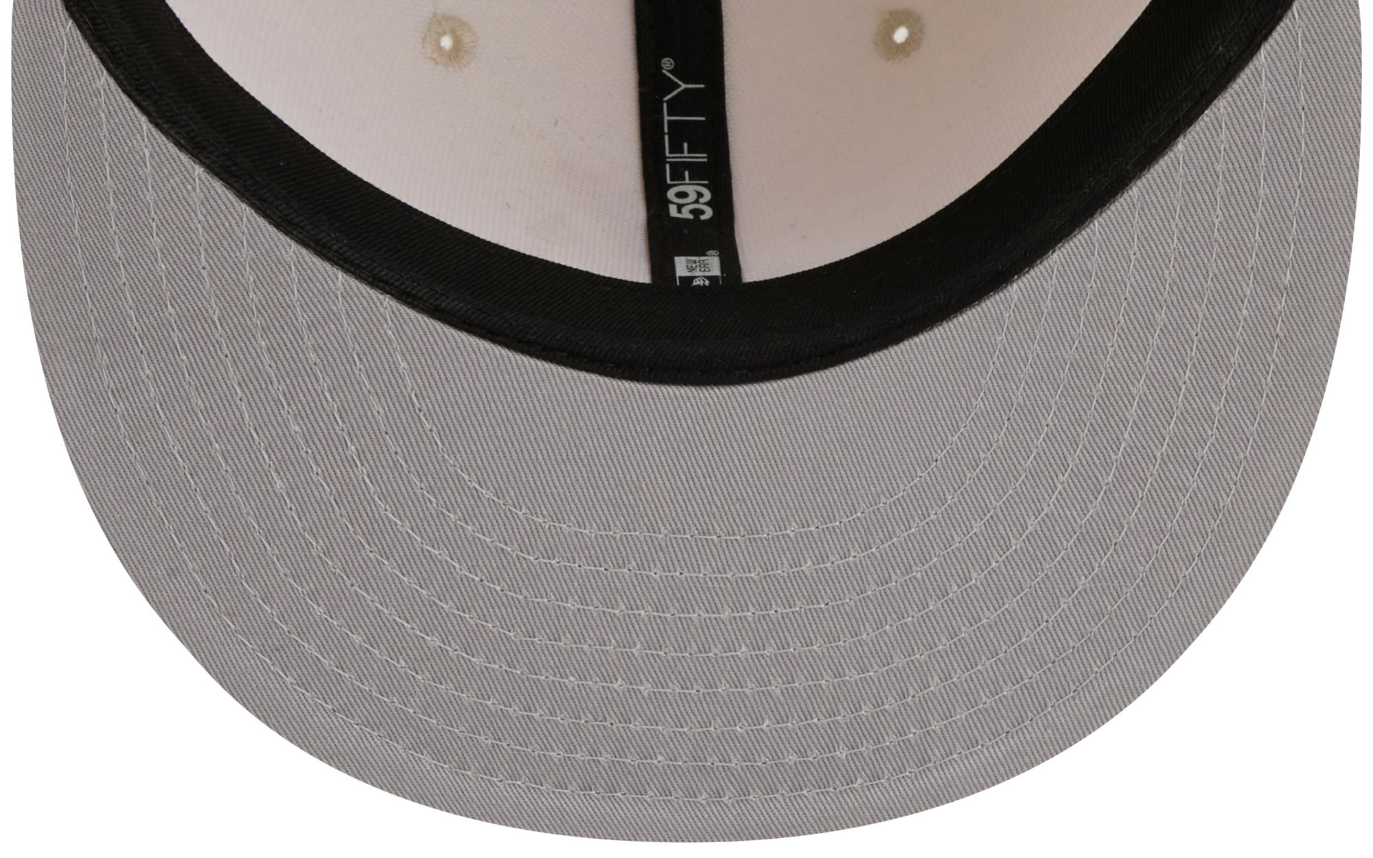 New Era Adult Atlanta Braves Cream Color Pack 59Fifty Fitted Hat product image