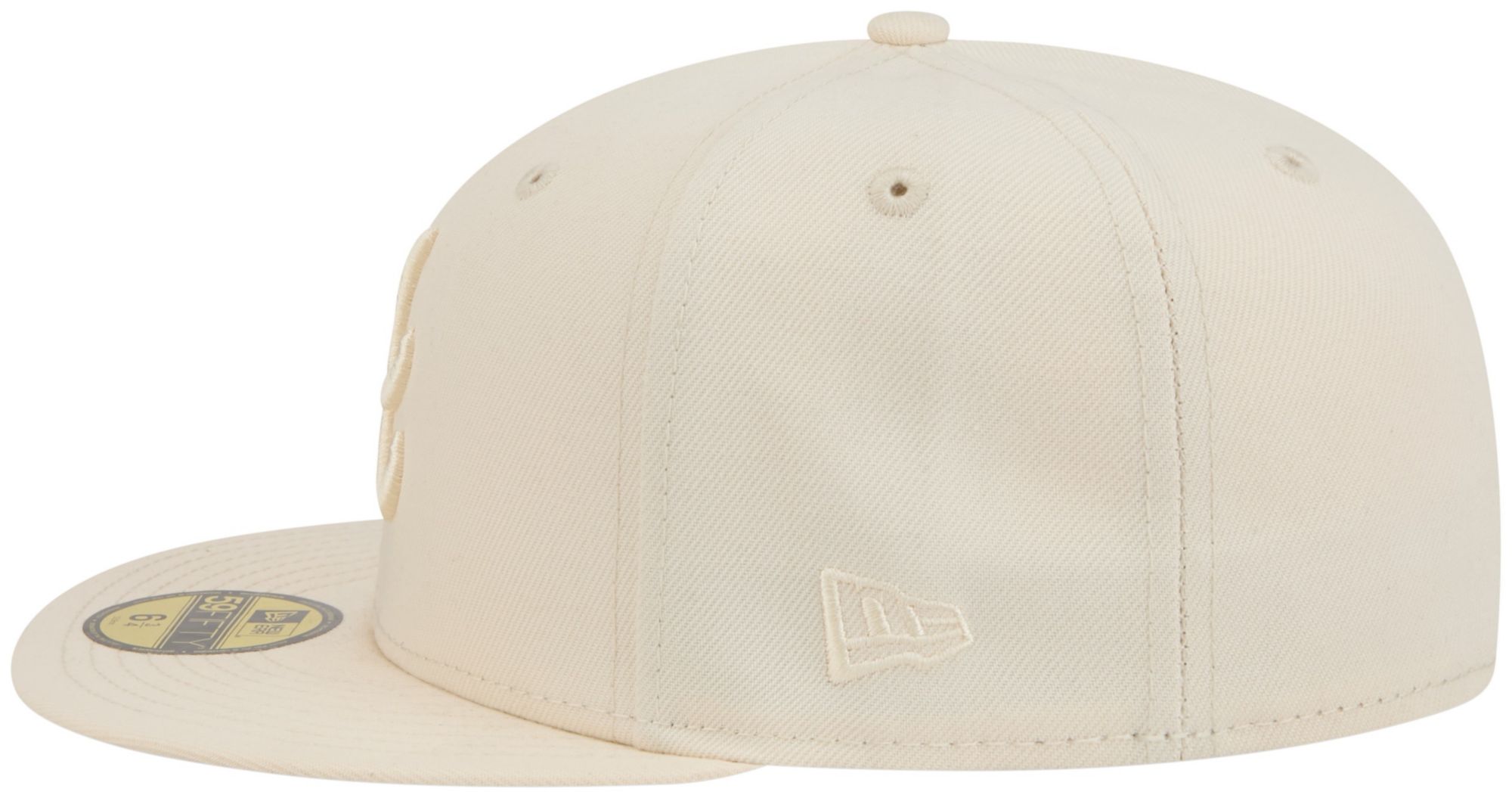 New Era Adult Atlanta Braves Cream Color Pack 59Fifty Fitted Hat product image