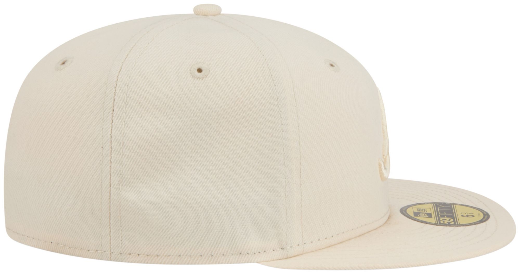 New Era Adult Atlanta Braves Cream Color Pack 59Fifty Fitted Hat product image