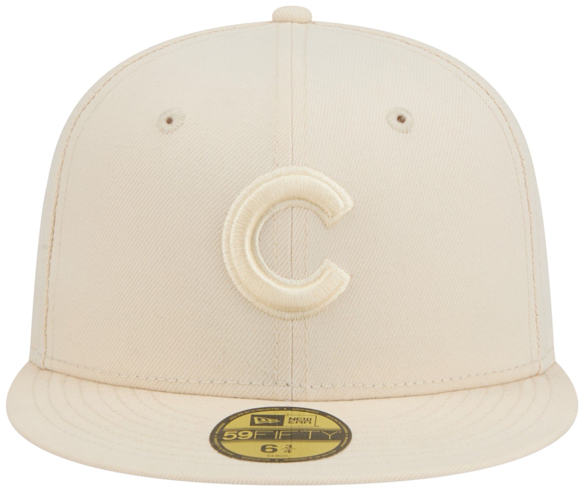 New Era Adult Chicago Cubs Cream Color Pack 59Fifty Fitted Hat product image