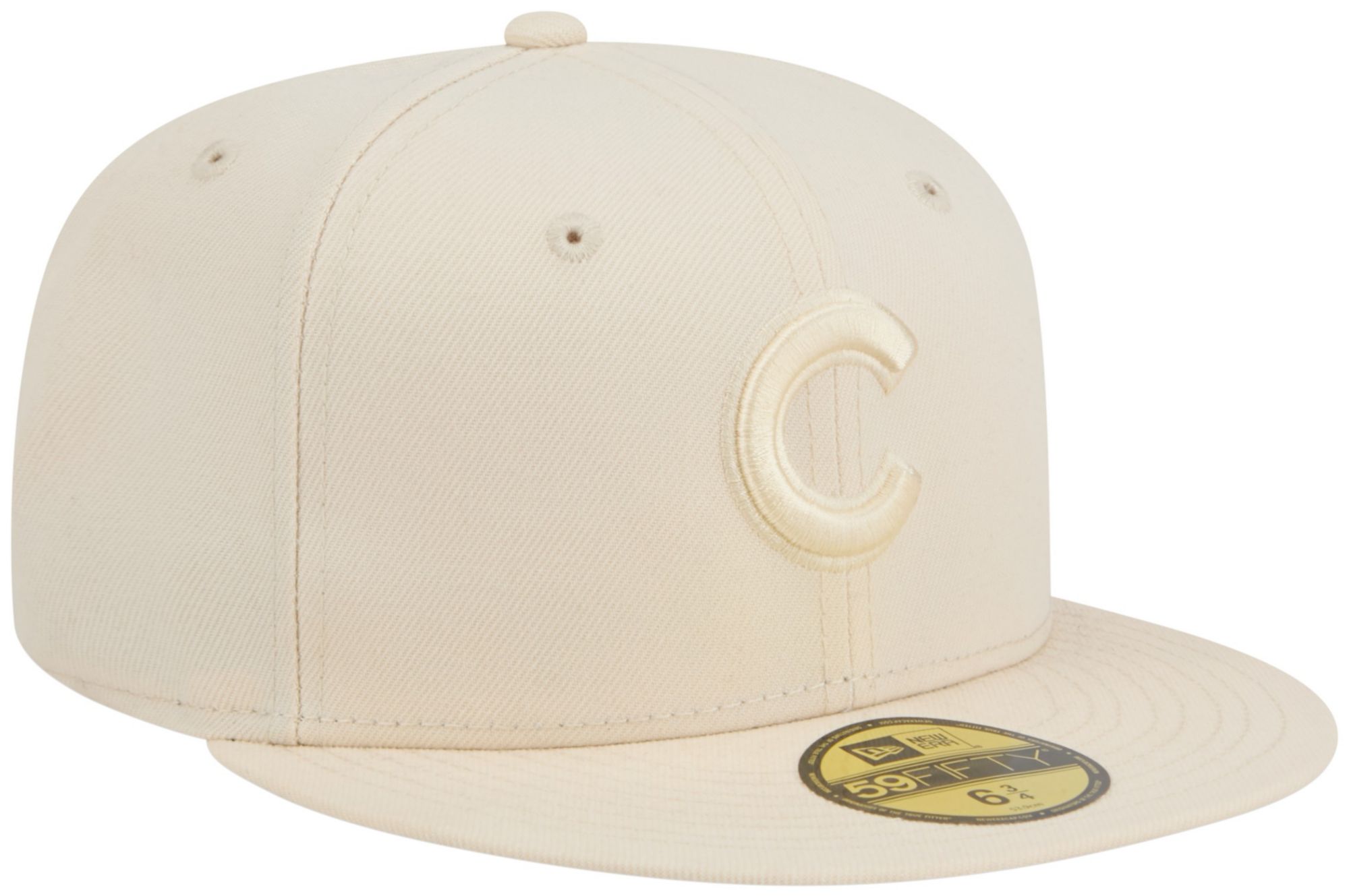 New Era Adult Chicago Cubs Cream Color Pack 59Fifty Fitted Hat product image