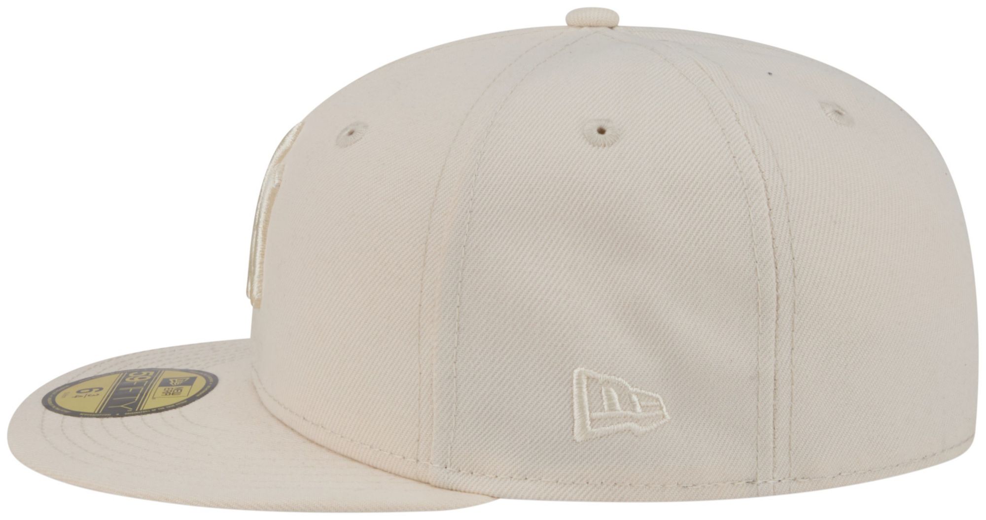 New Era Adult New York Yankees Cream Color Pack 59Fifty Fitted Hat product image