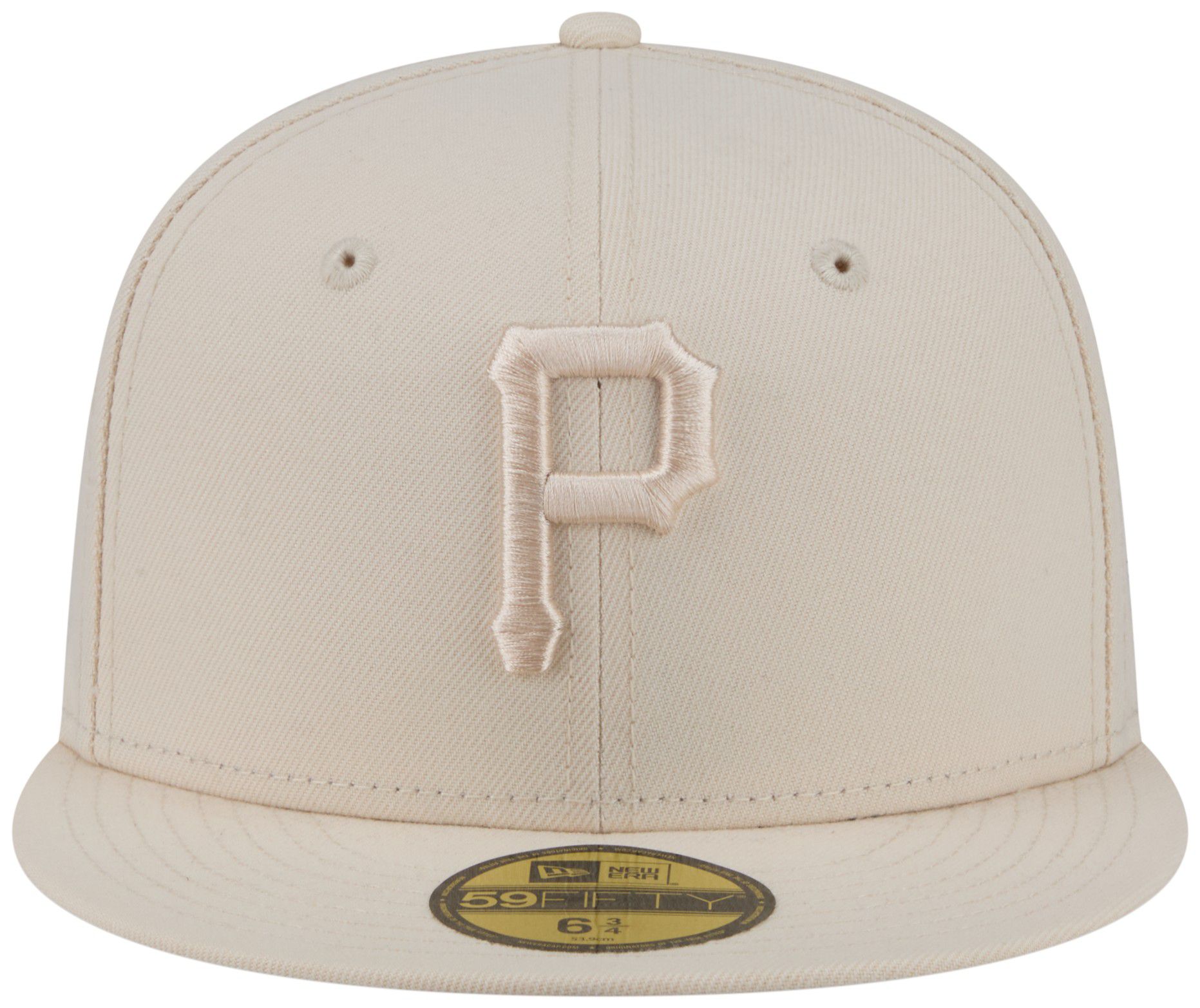 New Era Adult Pittsburgh Pirates Cream Color Pack 59Fifty Fitted Hat product image