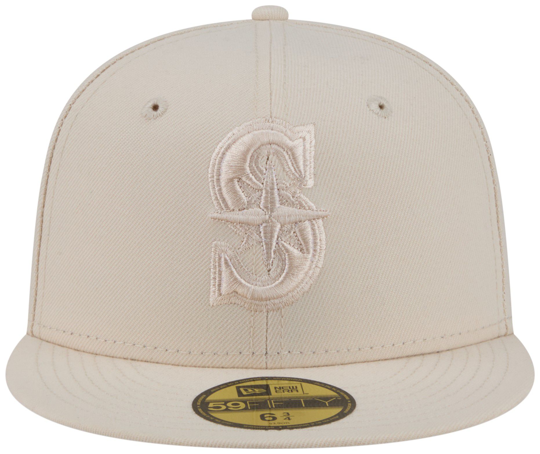 New Era Adult Seattle Mariners Cream Color Pack 59Fifty Fitted Hat product image