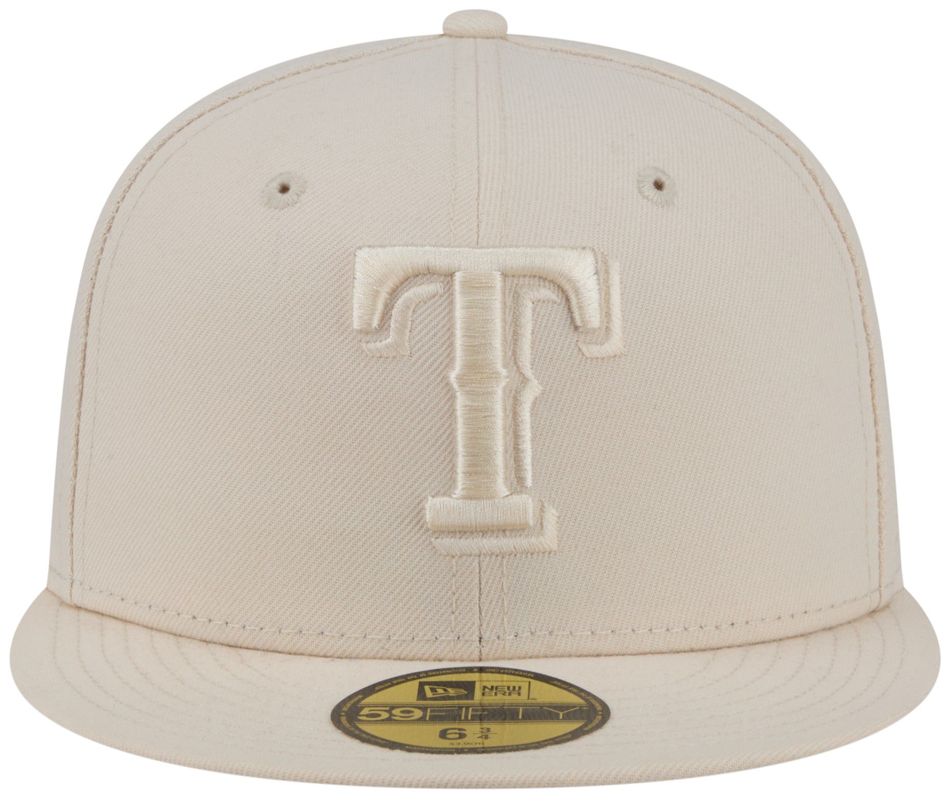 New Era Adult Texas Rangers Cream Color Pack 59Fifty Fitted Hat product image