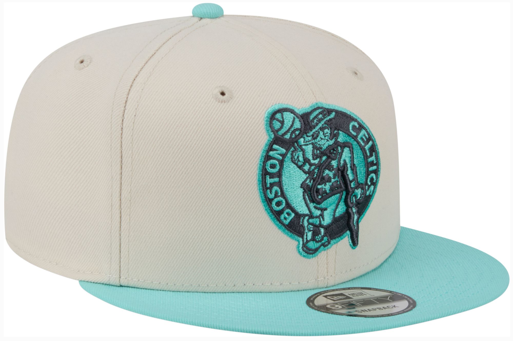 New Era Adult Boston Celtics Tan 9Fifty 2-Tone Color Pack Hat product image