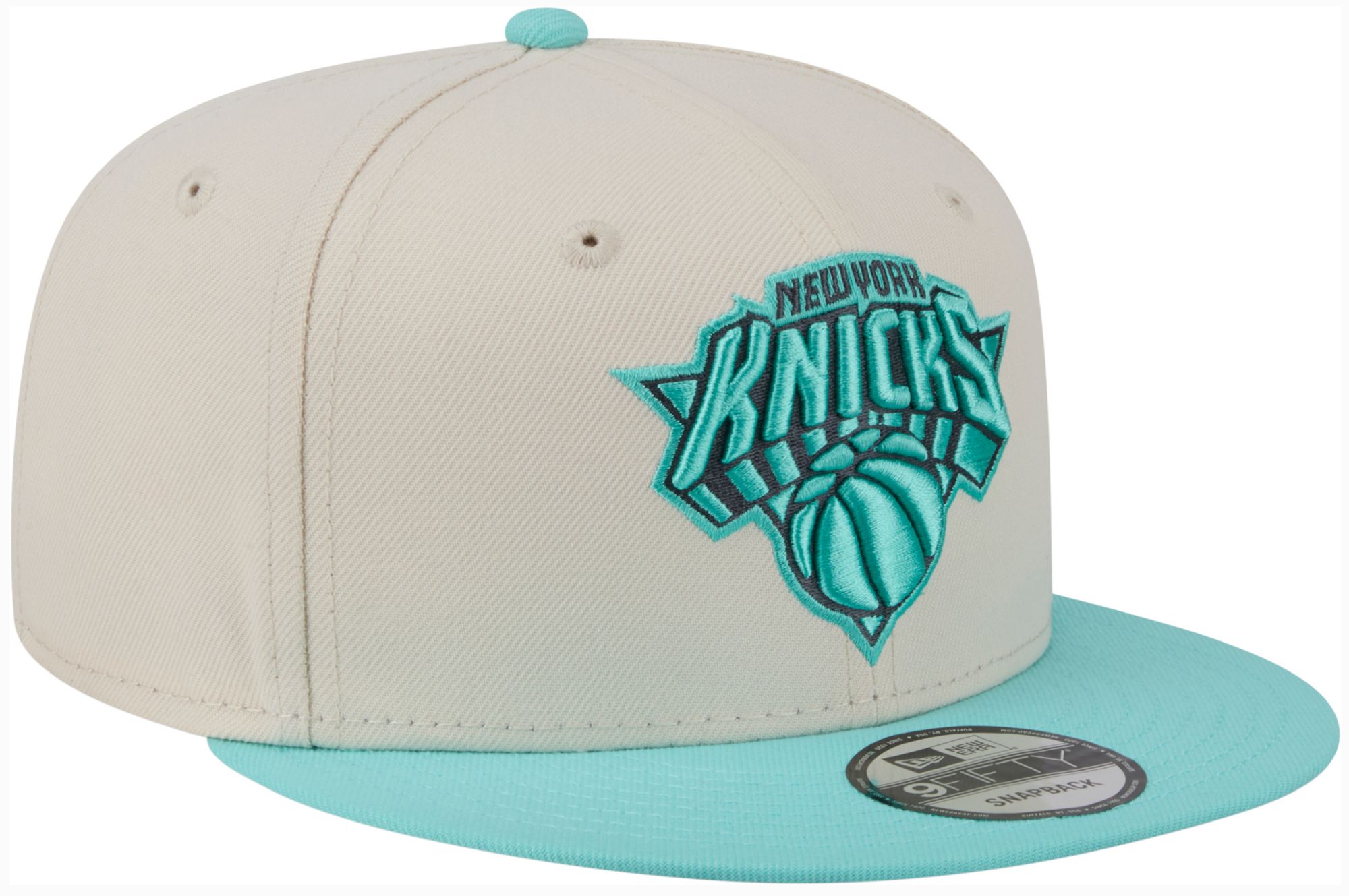 New Era Adult New York Knicks Tan 9Fifty 2-Tone Color Pack Hat product image