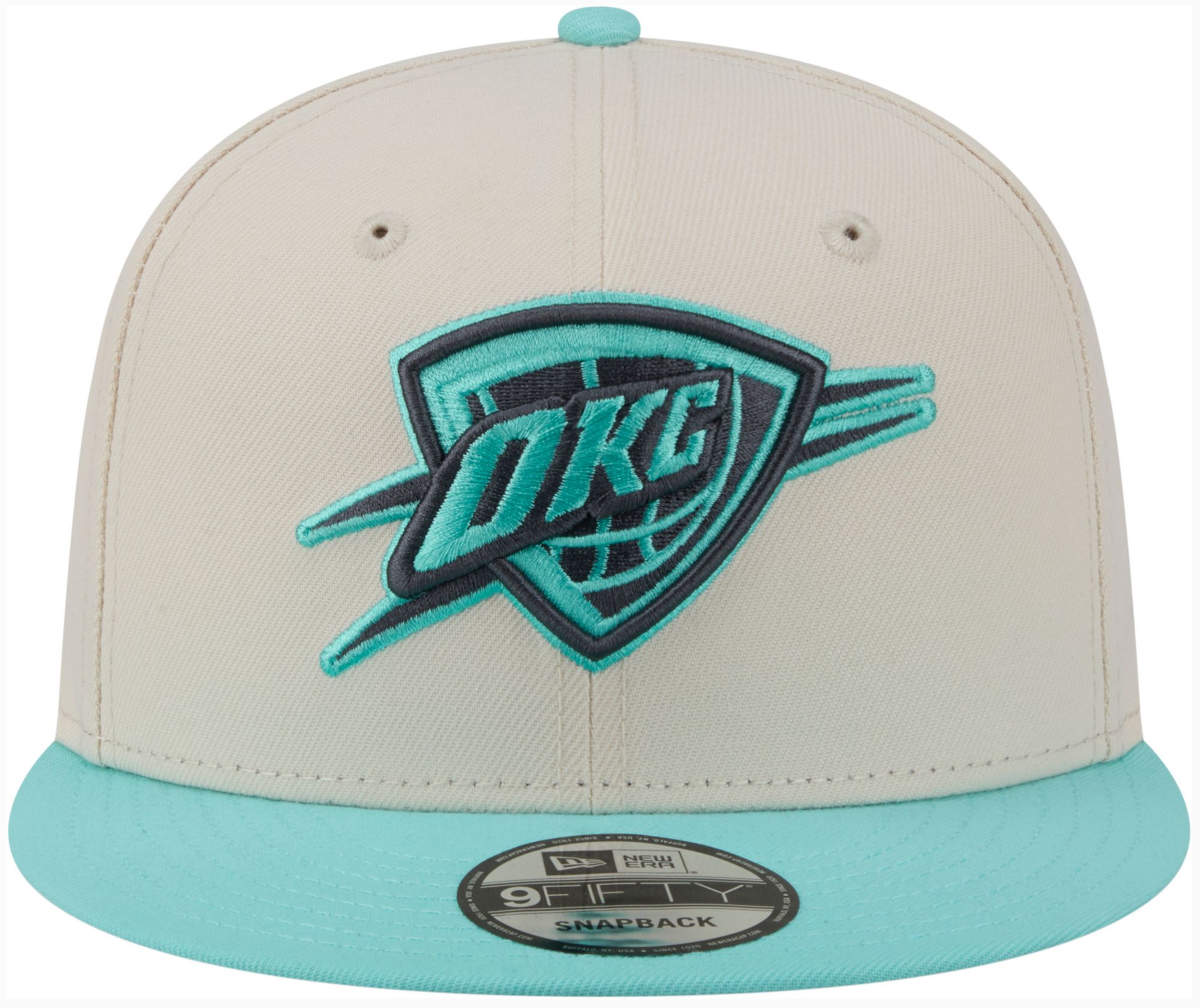 New Era Adult Oklahoma City Thunder Tan 9Fifty 2-Tone Color Pack Hat product image