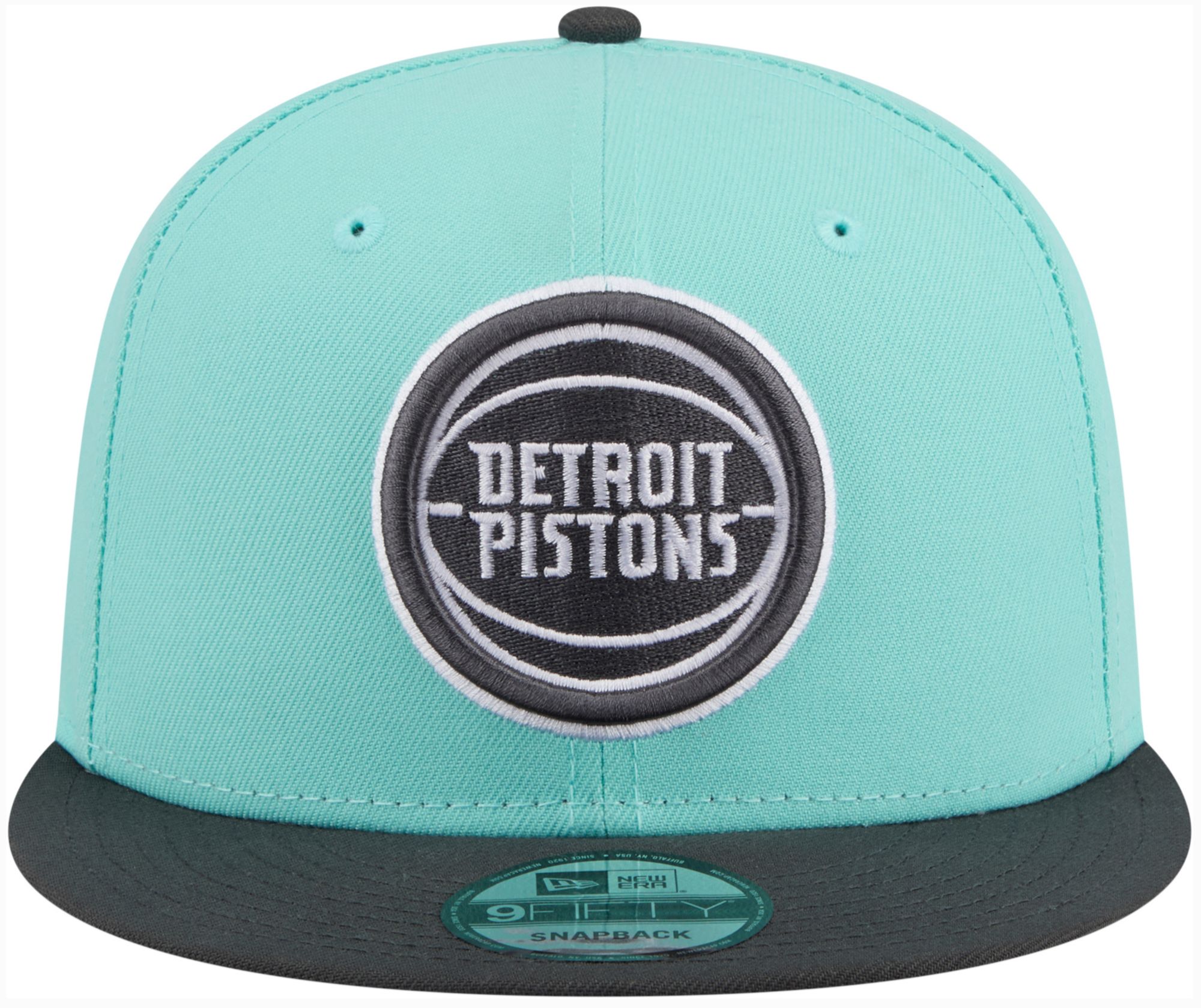 New Era Adult Detroit Pistons Turquoise 9Fifty 2-Tone Color Pack Hat product image