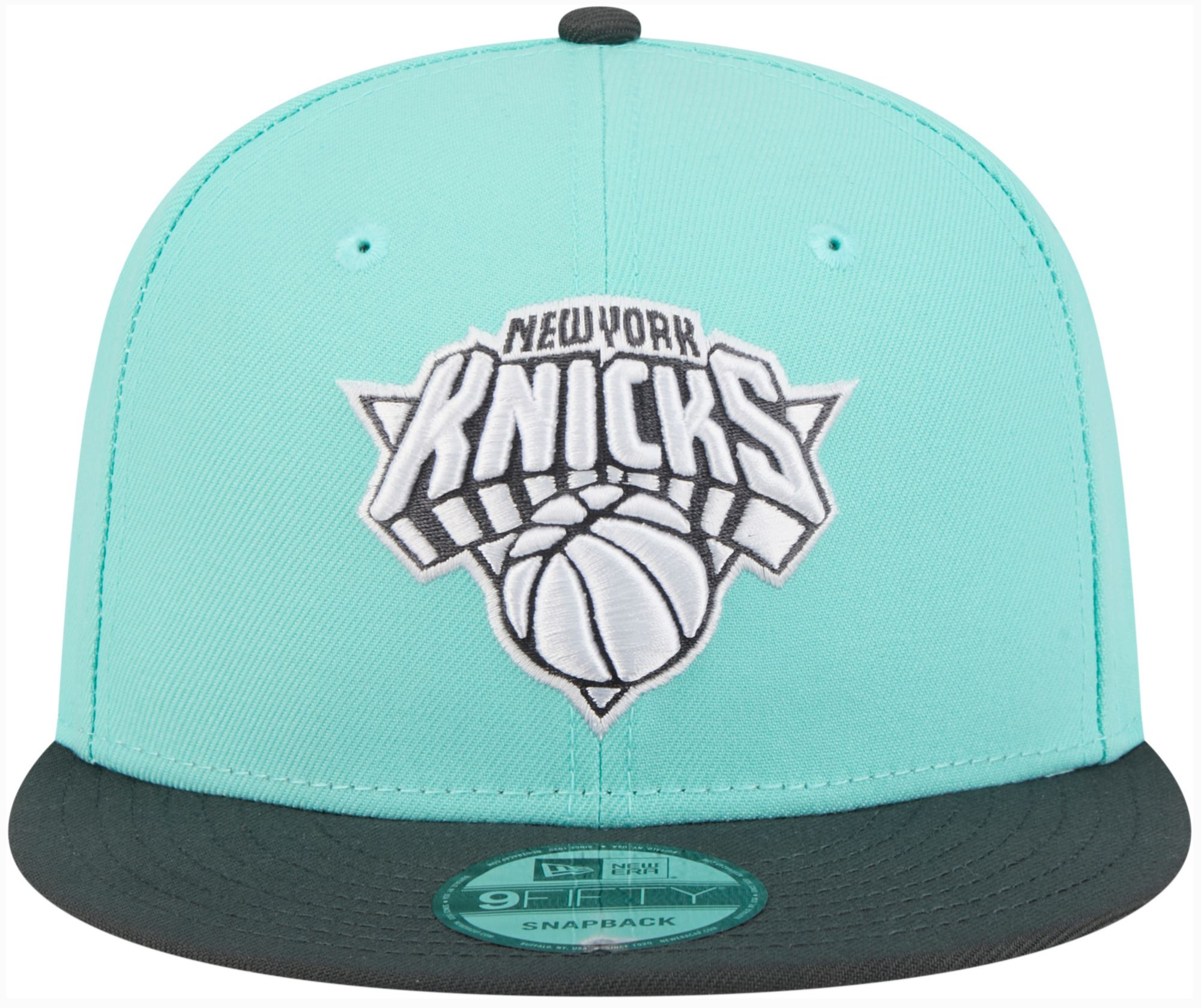 New Era Adult New York Knicks Turquoise 9Fifty 2-Tone Color Pack Hat product image