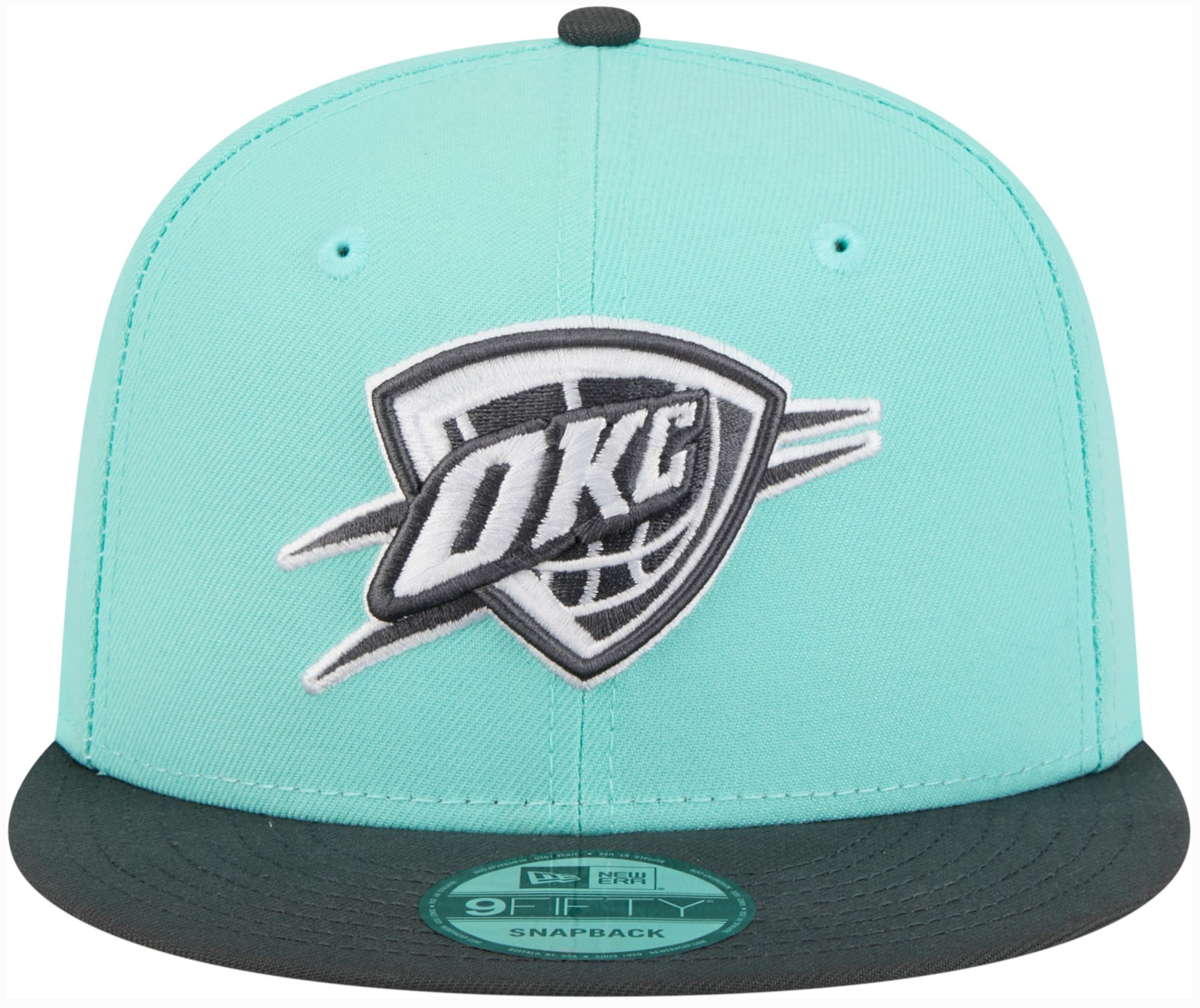 New Era Adult Oklahoma City Thunder Turquoise 9Fifty 2-Tone Color Pack Hat product image