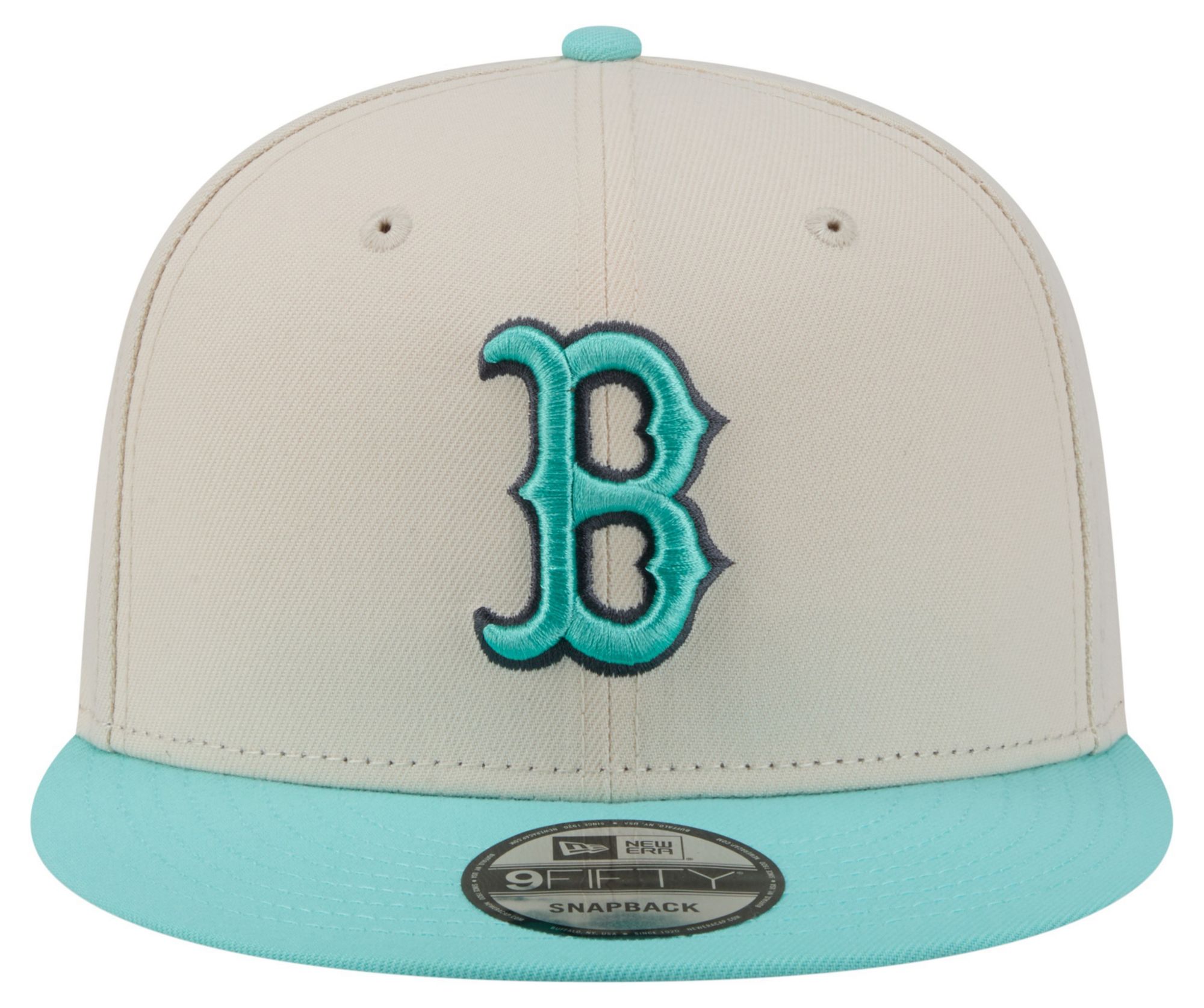 New Era Adult Boston Red Sox Cream Two Tone Color Pack 9Fifty Adjustable Hat product image