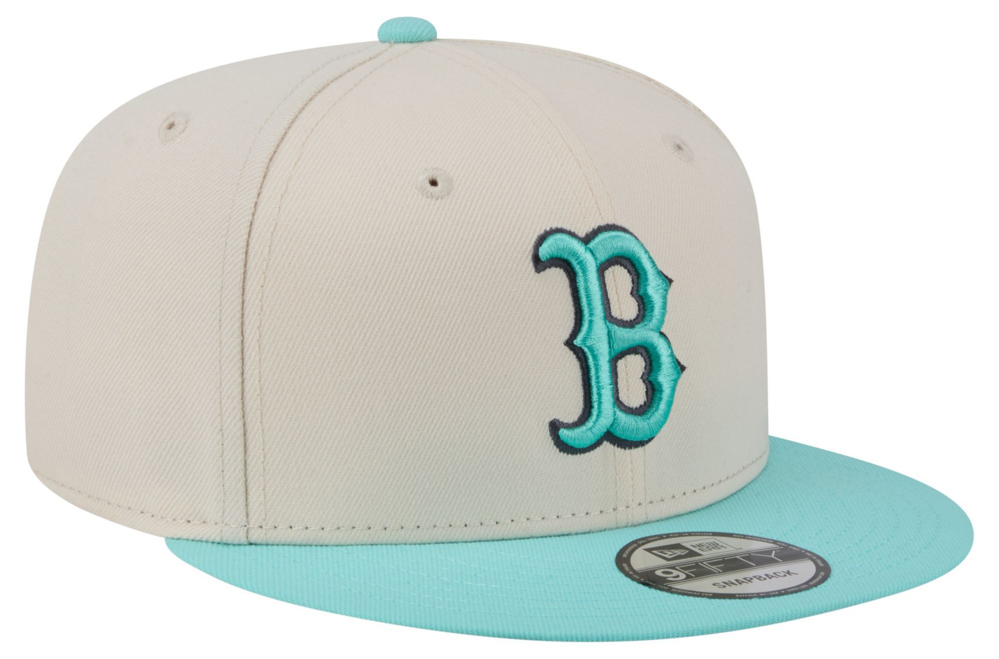 New Era Adult Boston Red Sox Cream Two Tone Color Pack 9Fifty Adjustable Hat product image