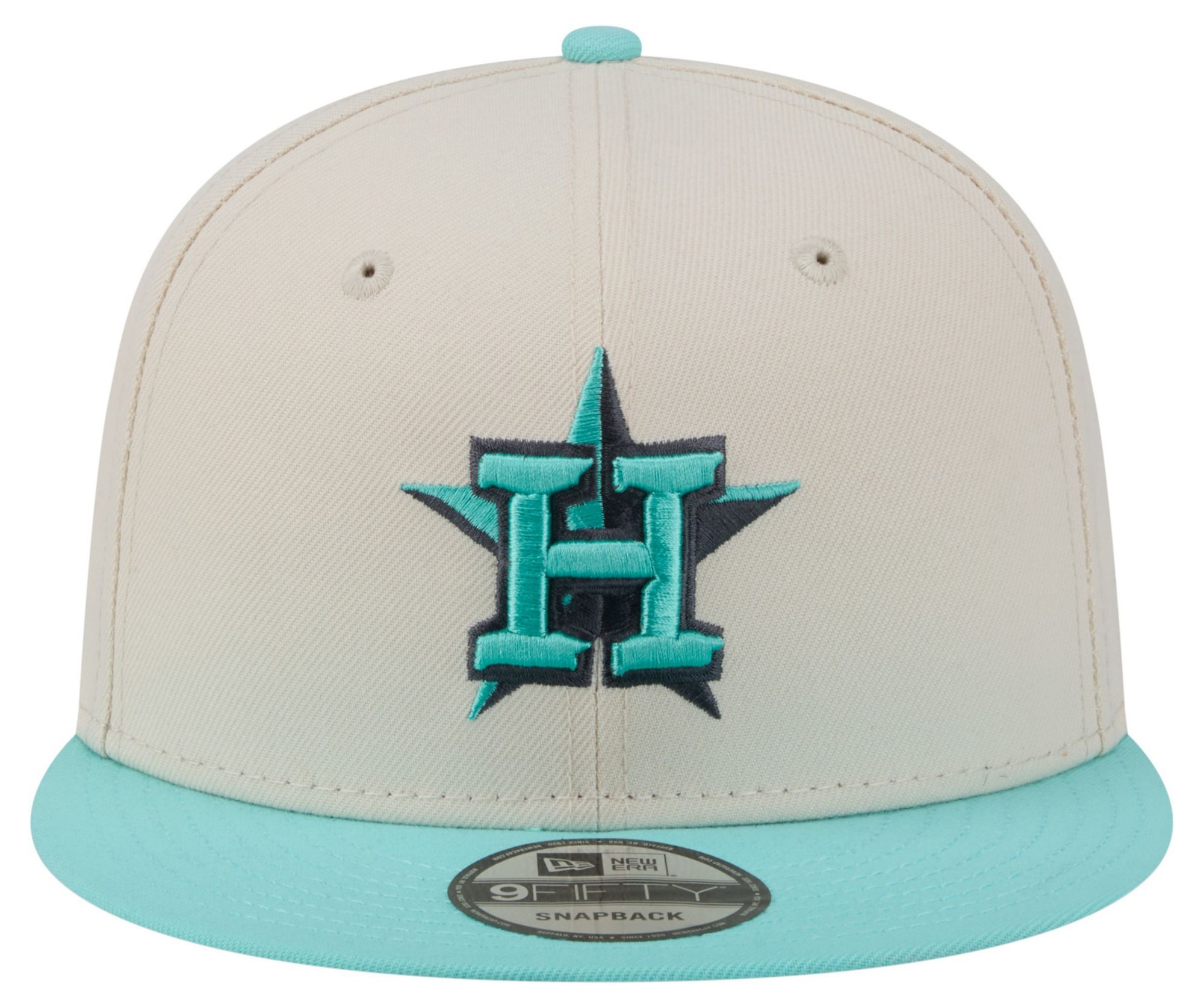 New Era Adult Houston Astros Cream Two Tone Color Pack 9Fifty Adjustable Hat product image