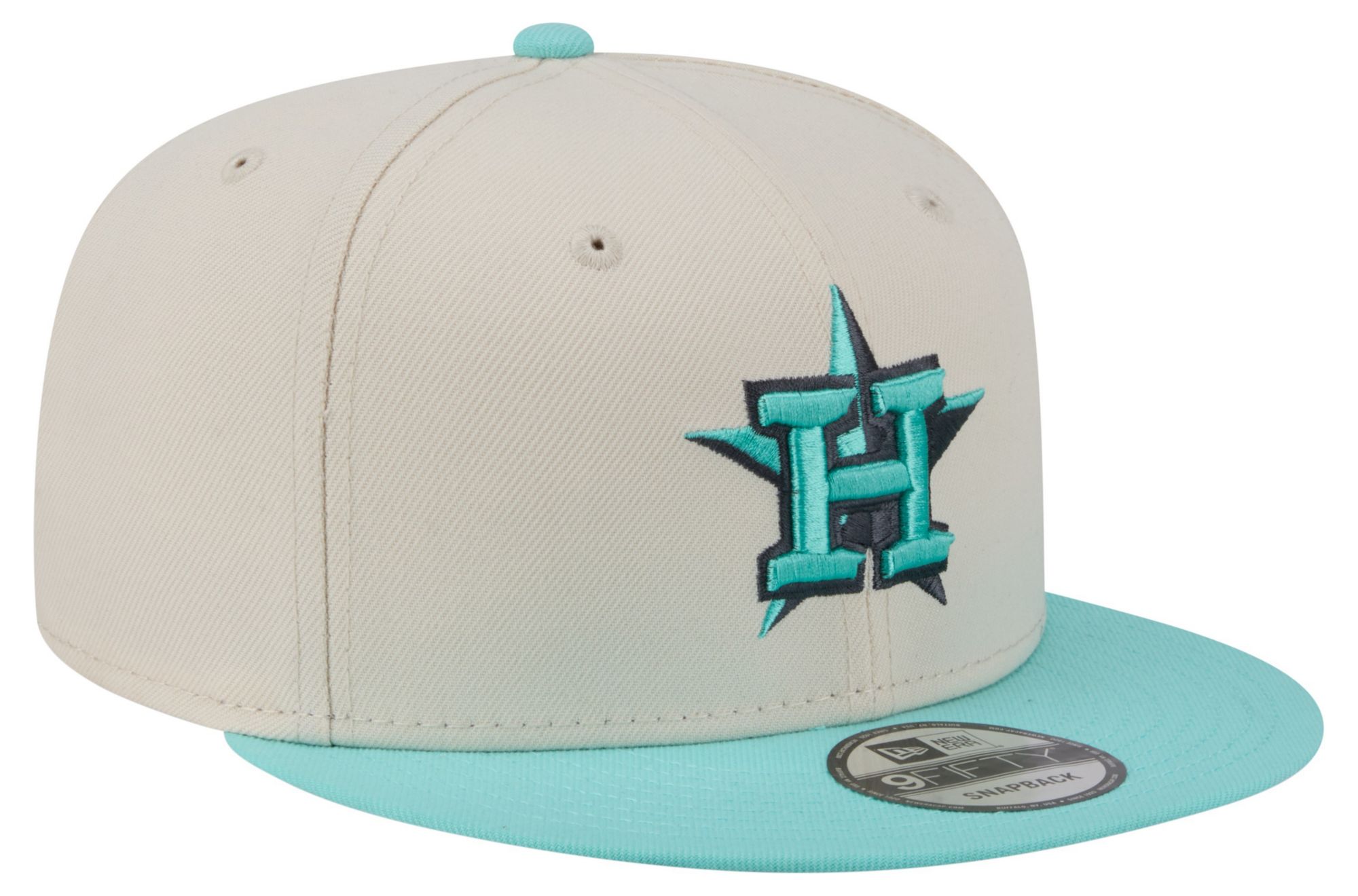 New Era Adult Houston Astros Cream Two Tone Color Pack 9Fifty Adjustable Hat product image
