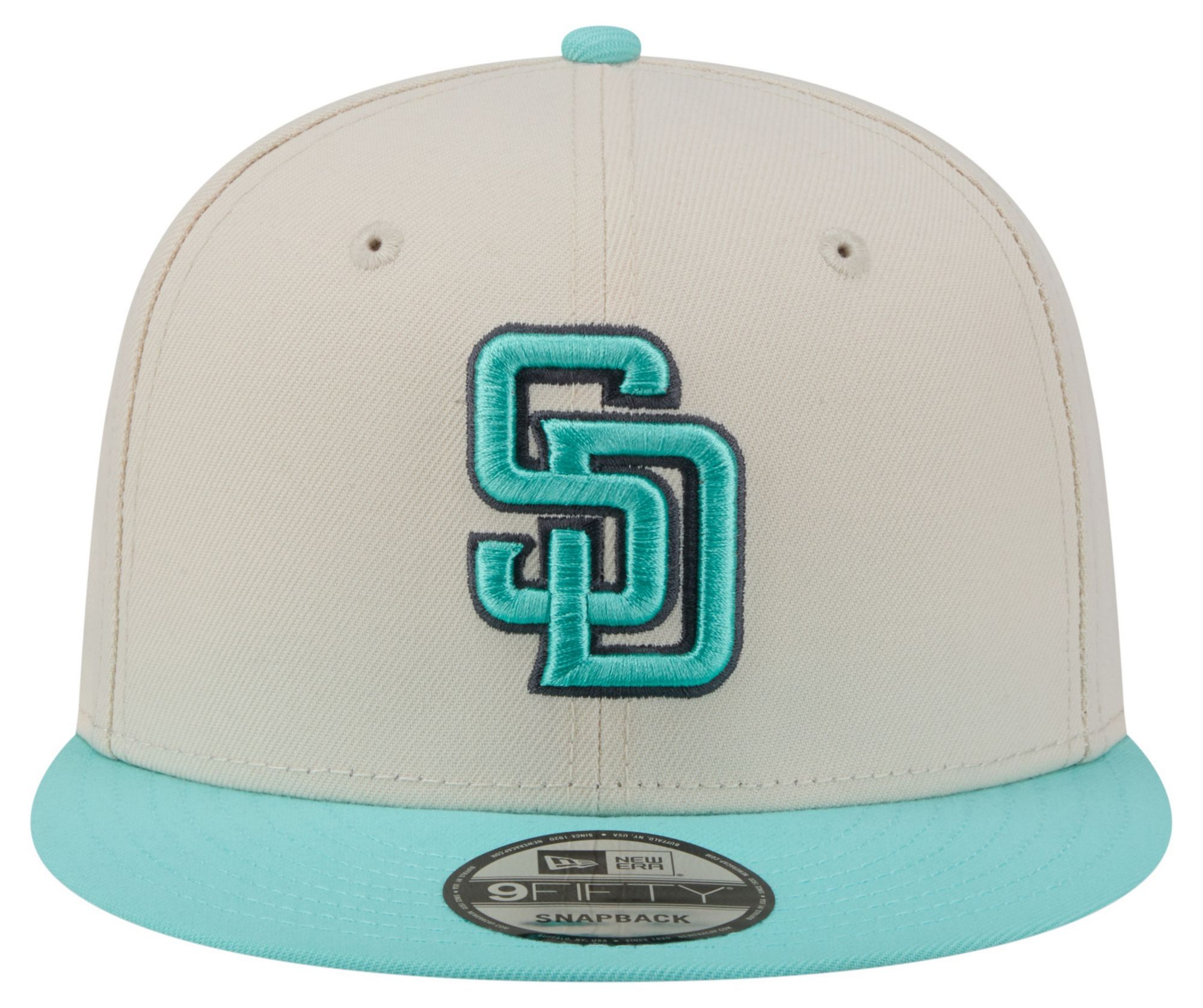 New Era Adult San Diego Padres Cream Two Tone Color Pack 9Fifty Adjustable Hat product image