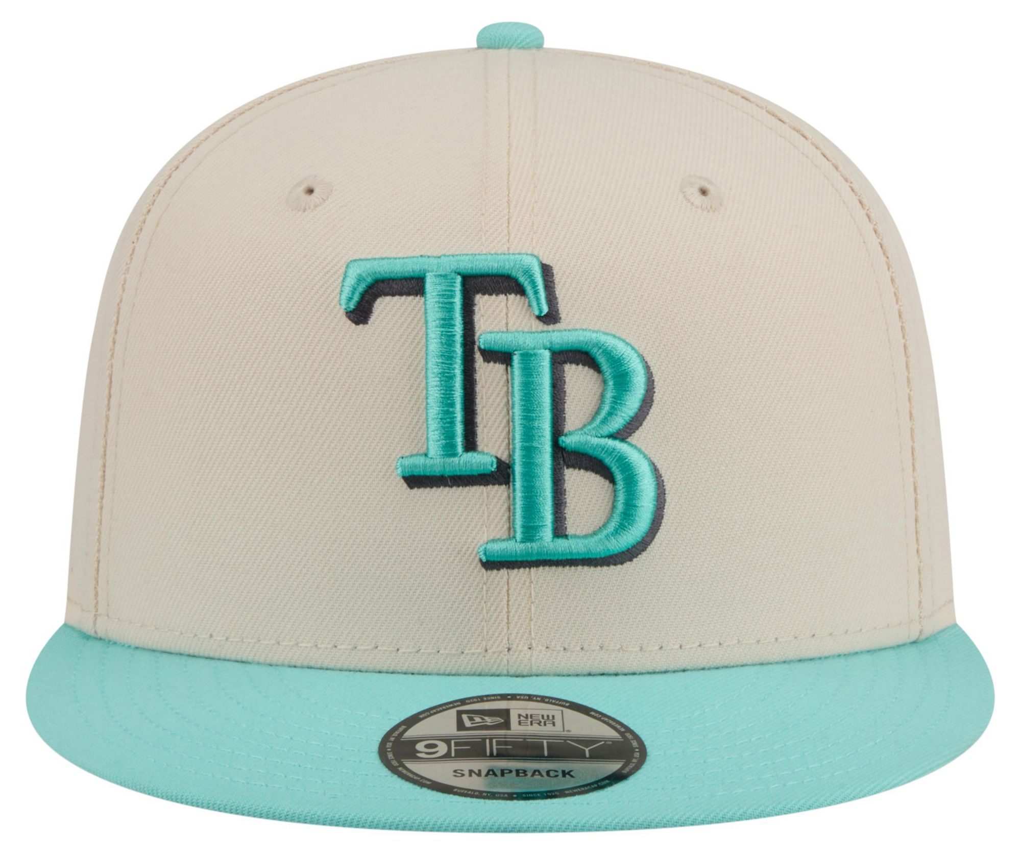 New Era Adult Tampa Bay Rays Cream Two Tone Color Pack 9Fifty Adjustable Hat product image
