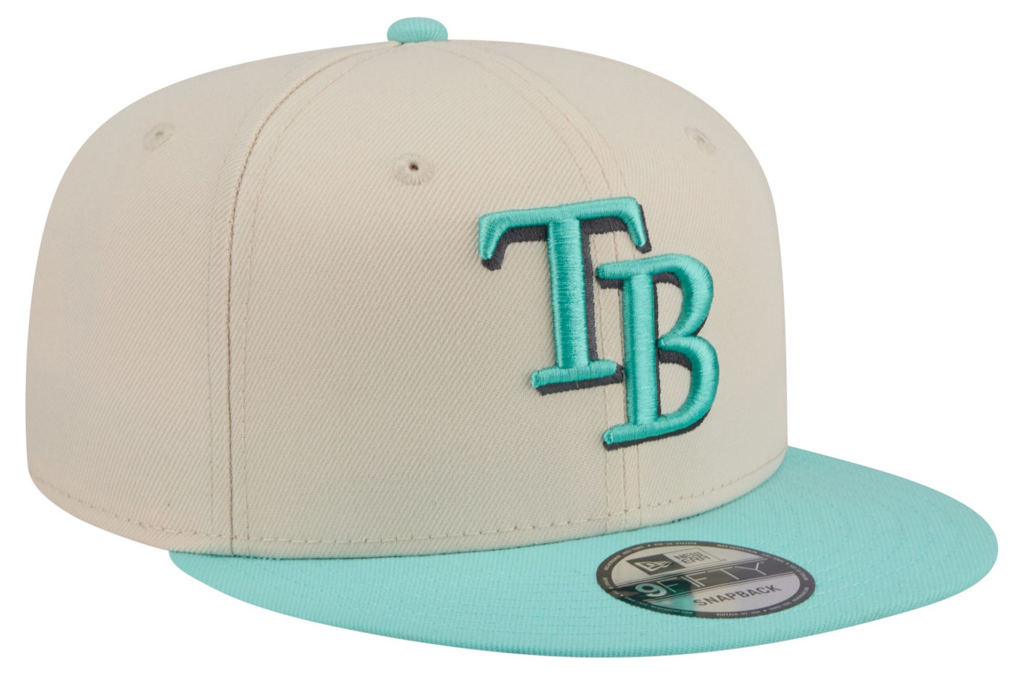 New Era Adult Tampa Bay Rays Cream Two Tone Color Pack 9Fifty Adjustable Hat product image