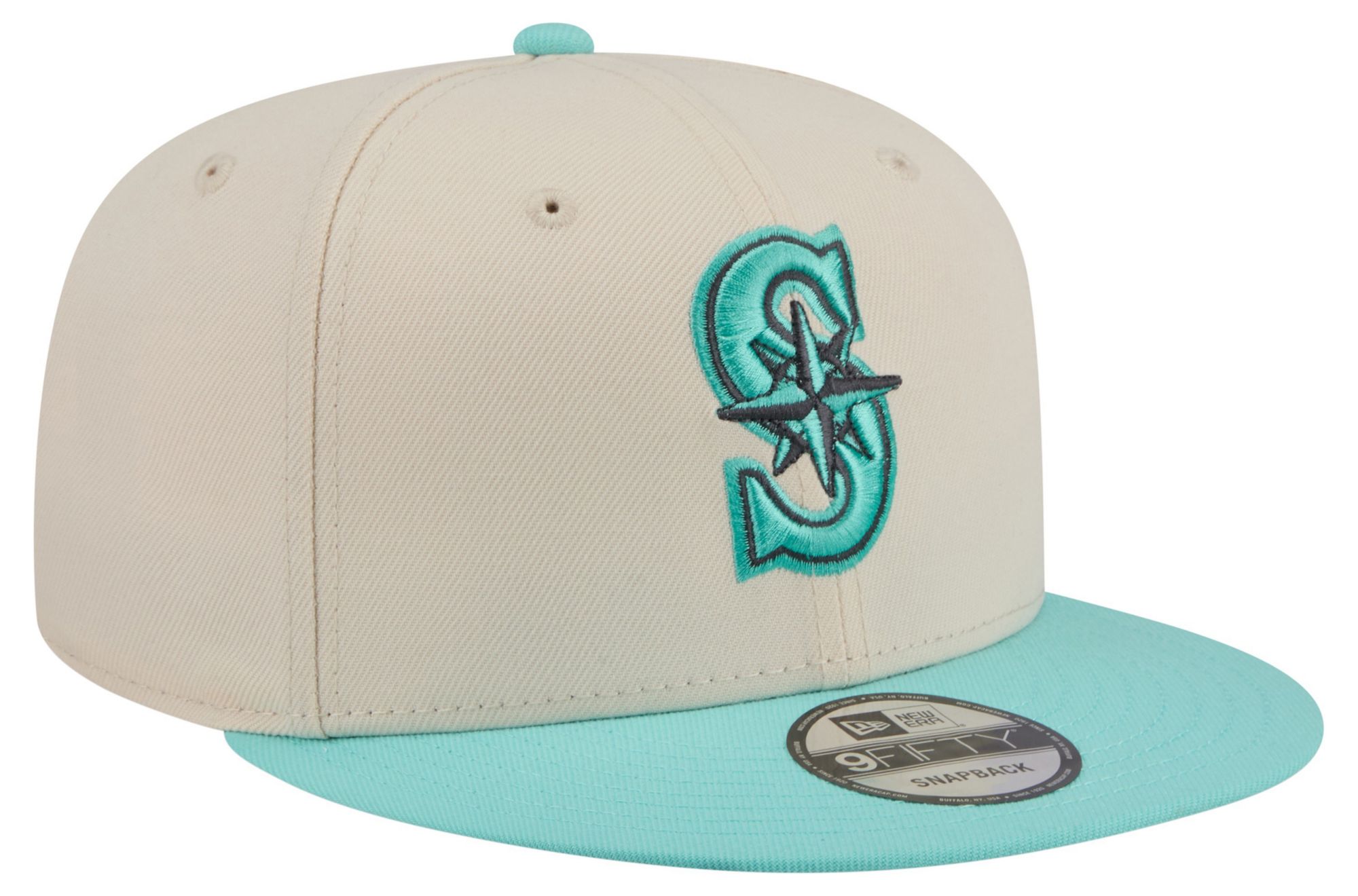 New Era Adult Seattle Mariners Cream Two Tone Color Pack 9Fifty Adjustable Hat product image