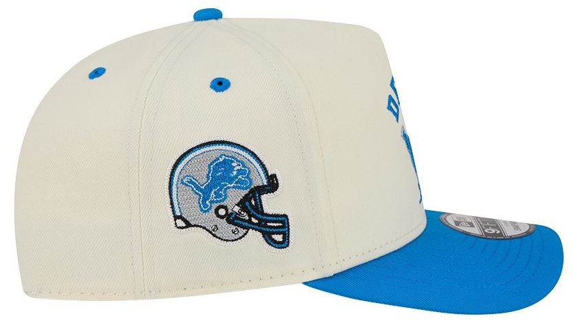 New Era Adult Detroit Lions White Arched 9Fifty Adjustable Hat product image