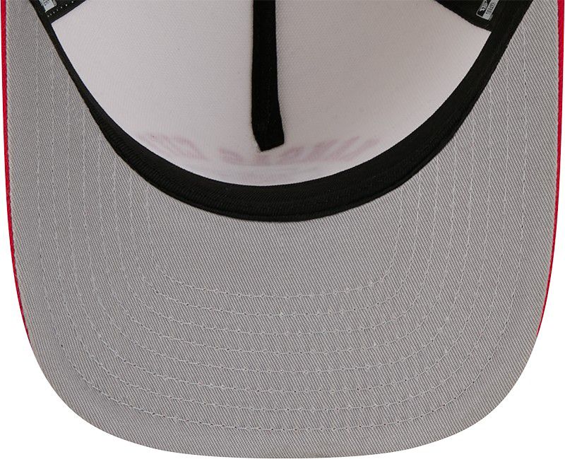 New Era Adult Kansas City Chiefs White Arched 9Fifty Adjustable Hat product image