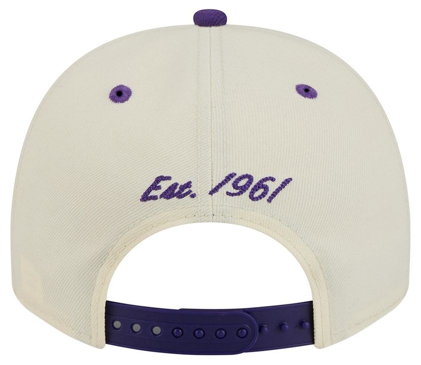 New Era Adult Minnesota Vikings White Arched 9Fifty Adjustable Hat product image