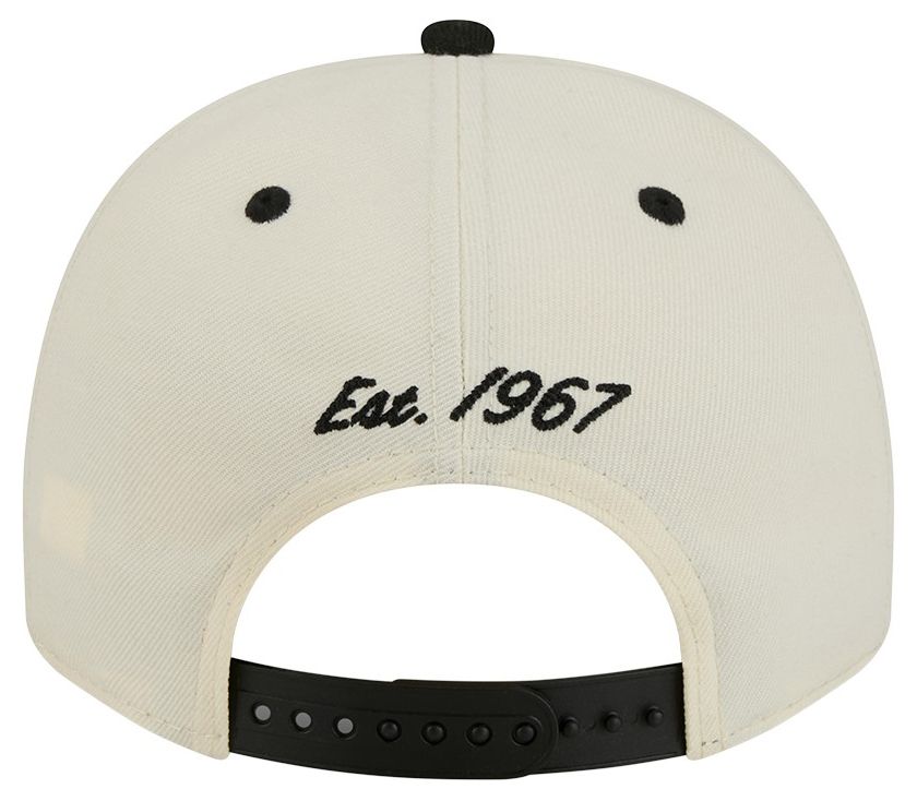 New Era Adult New Orleans Saints White Arched 9Fifty Adjustable Hat product image