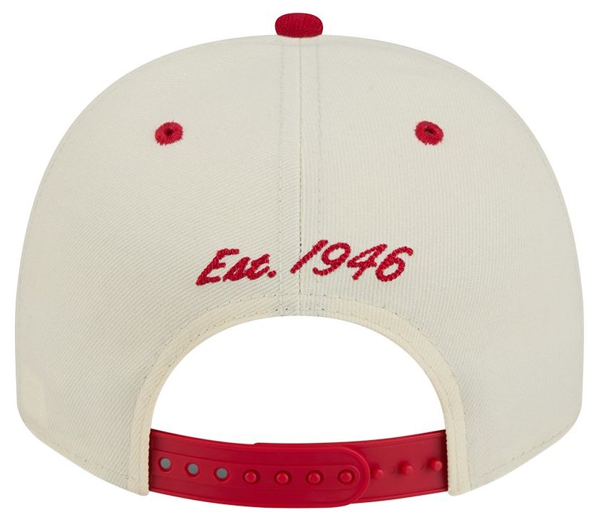 New Era Adult San Francisco 49ers White Arched 9Fifty Adjustable Hat product image