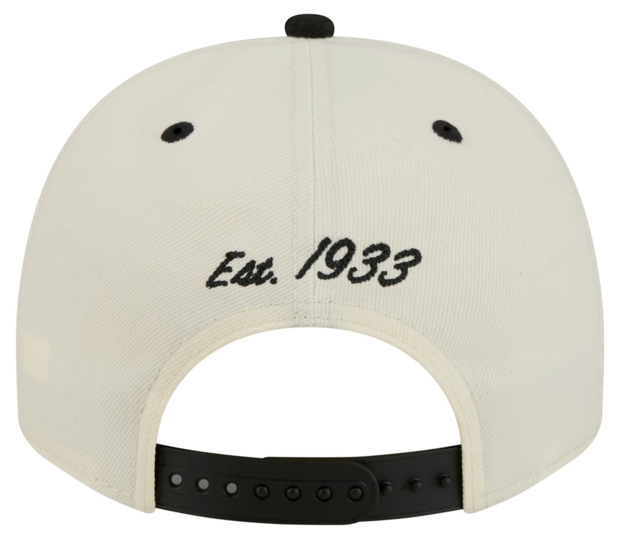 New Era Adult Pittsburgh Steelers White Arched 9Fifty Adjustable Hat product image