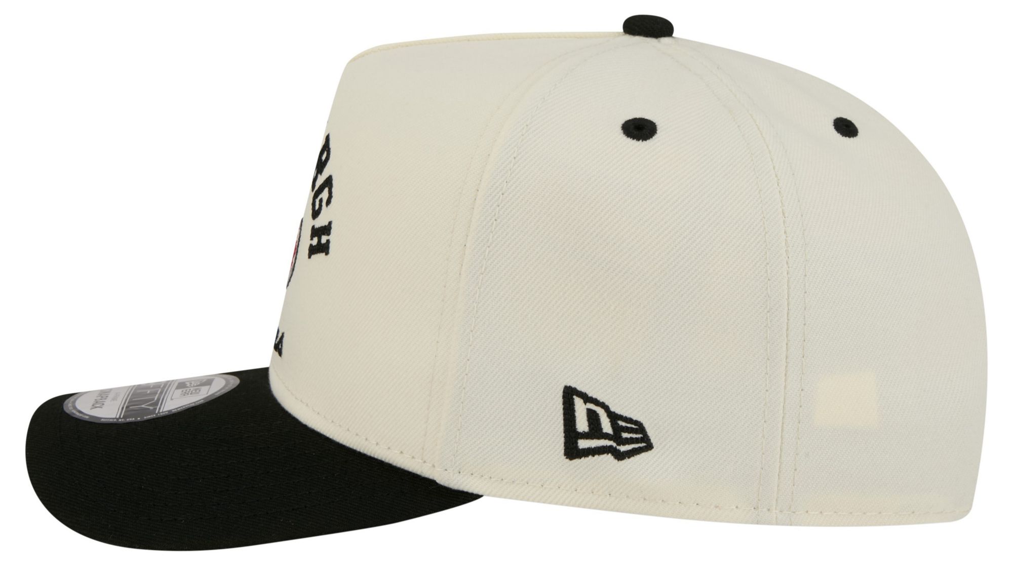 New Era Adult Pittsburgh Steelers White Arched 9Fifty Adjustable Hat product image