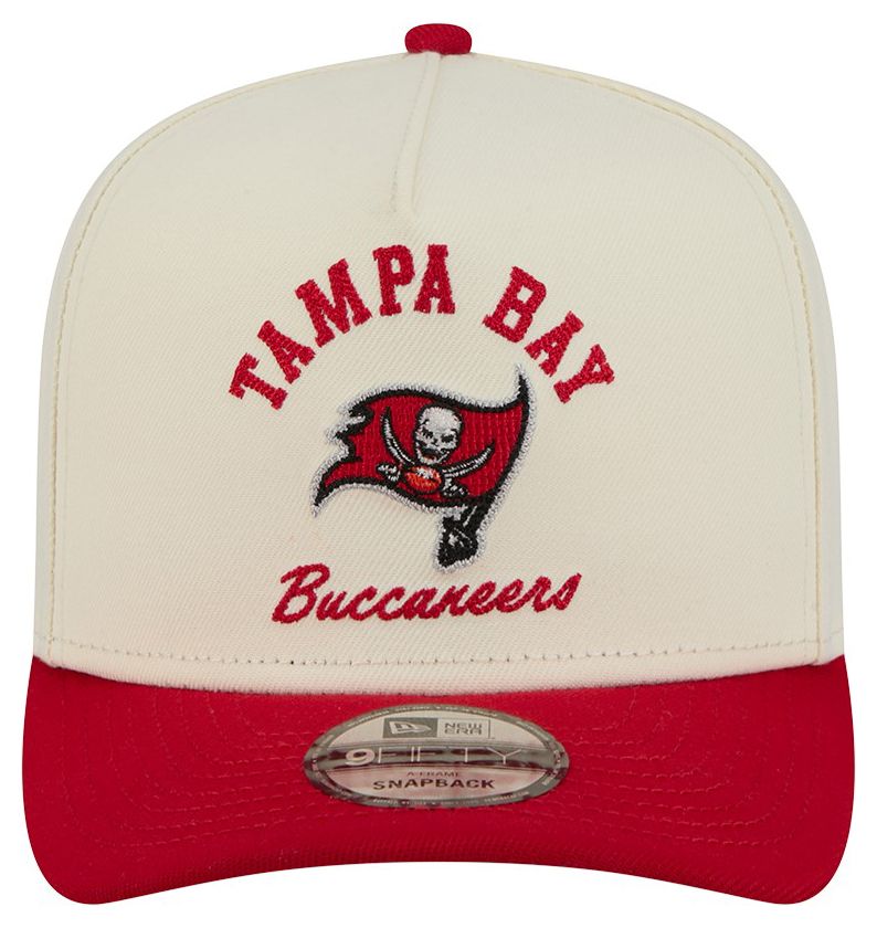 New Era Adult Tampa Bay Buccaneers White Arched 9Fifty Adjustable Hat product image