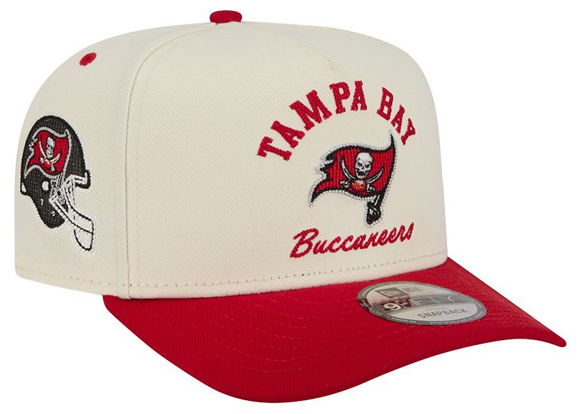 New Era Adult Tampa Bay Buccaneers White Arched 9Fifty Adjustable Hat product image