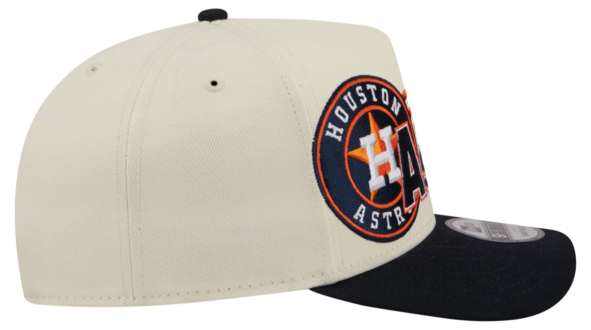 New Era Adult Houston Astros Cream Classic 9Fifty Adjustable Hat product image