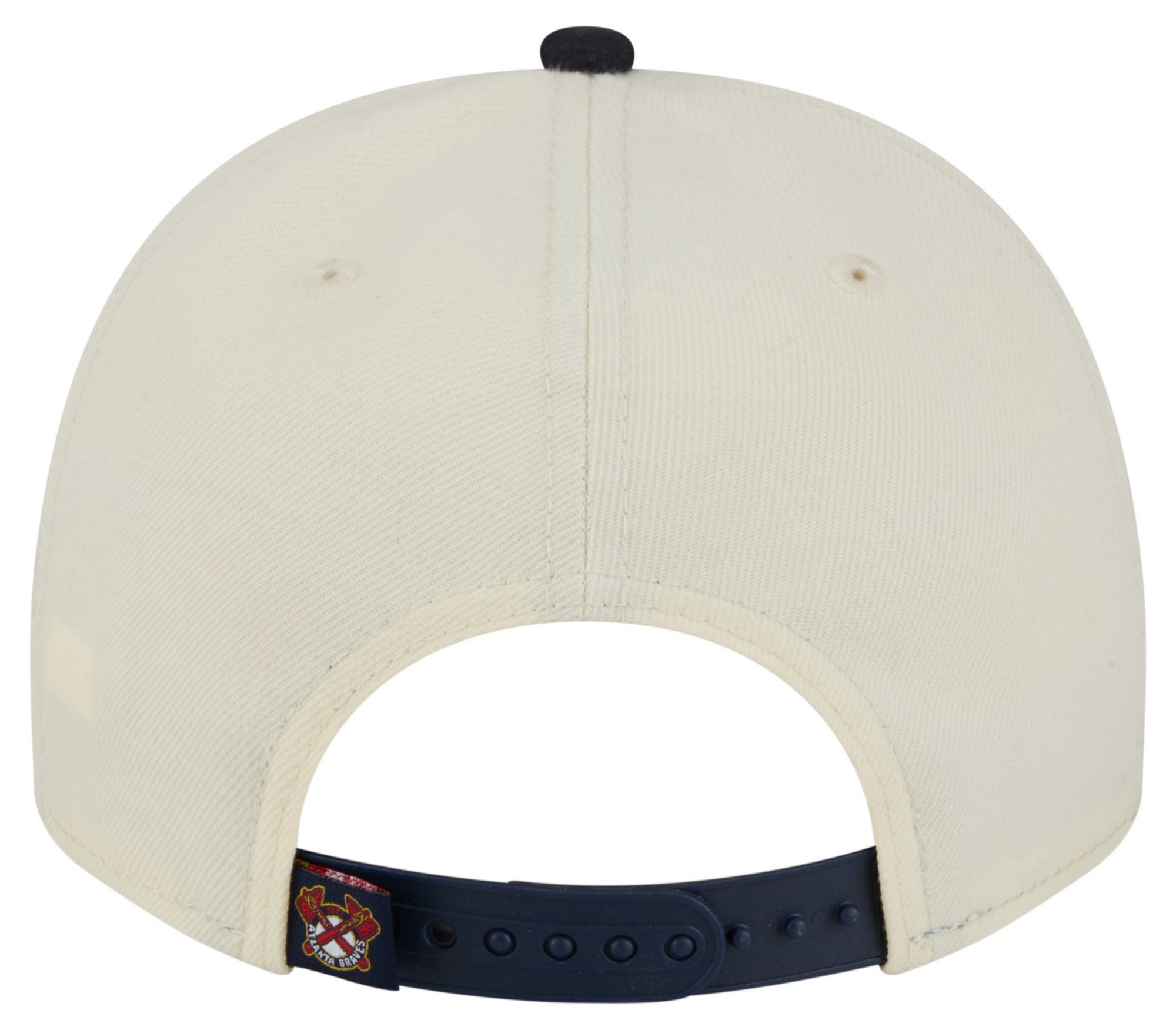 New Era Adult Atlanta Braves Cream Classic 9Fifty Adjustable Hat product image