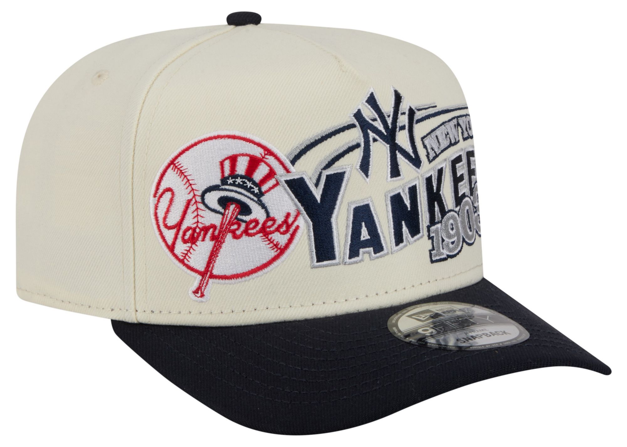 New Era Adult New York Yankees Cream Classic 9Fifty Adjustable Hat product image