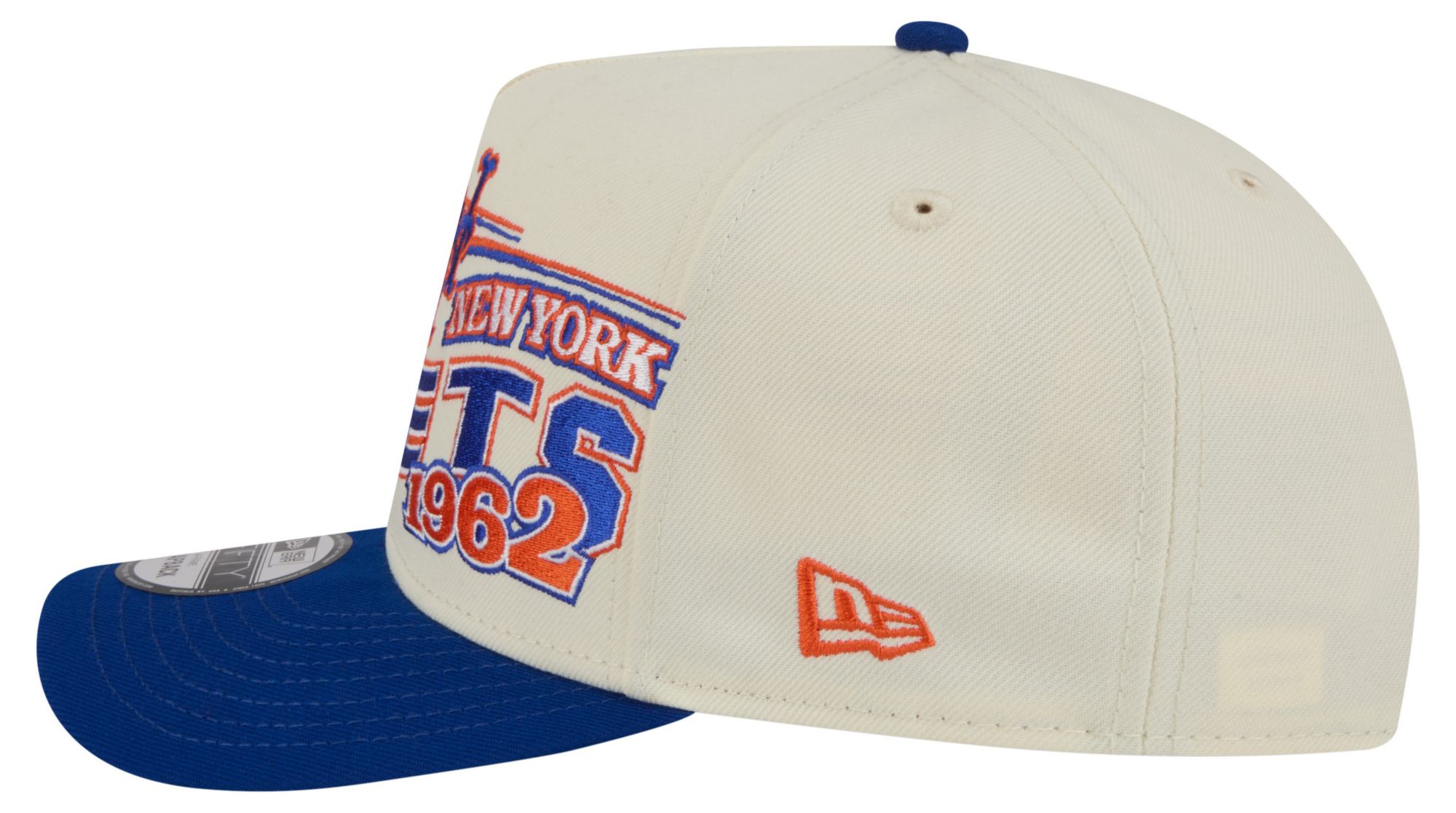 New Era Adult New York Mets Cream Classic 9Fifty Adjustable Hat product image